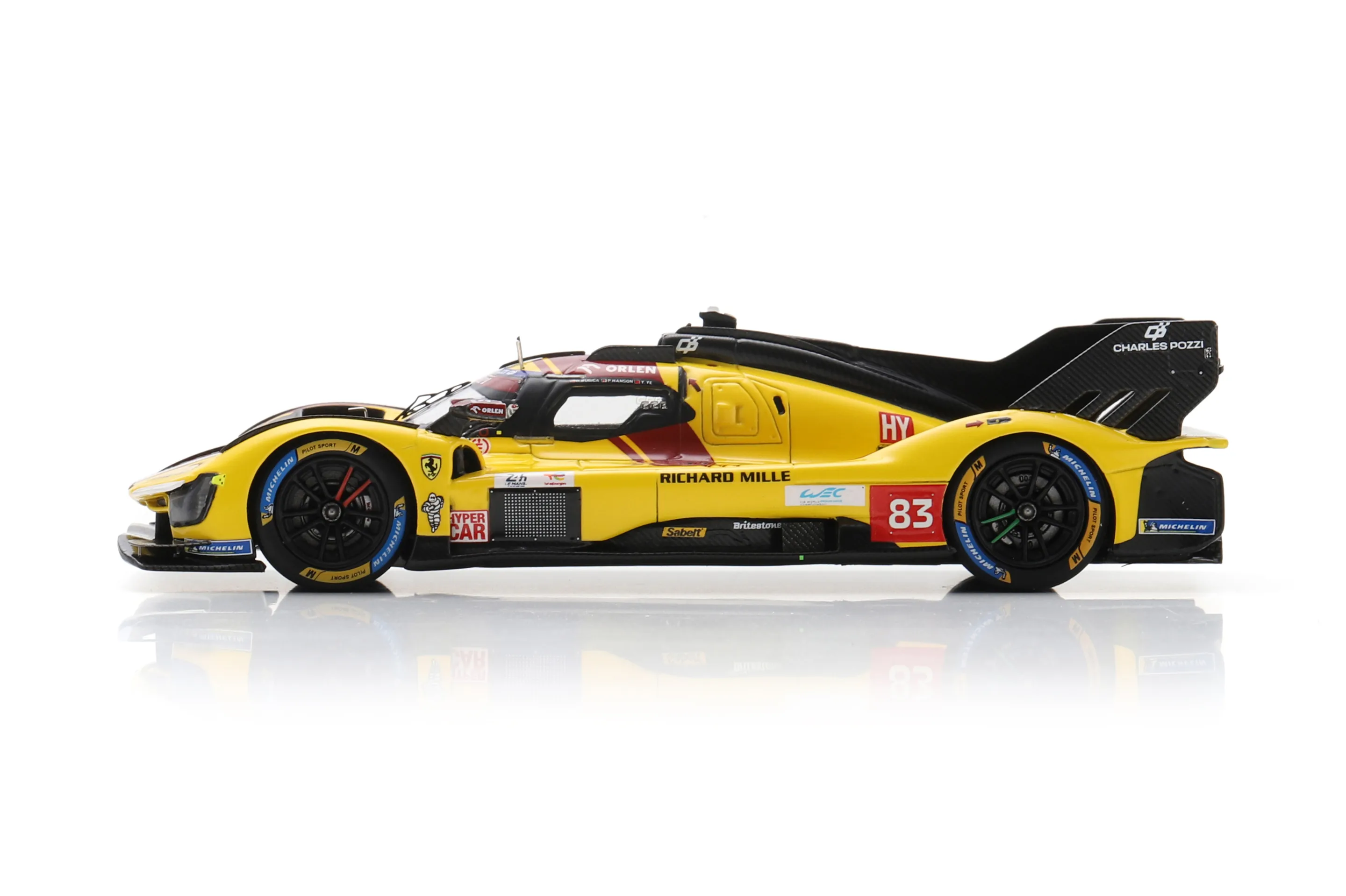 Ferrari 499P No.83 AF CORSE Winner Le Mans 24H 2025 R. Kubica - Y. Ye - P. Hanson