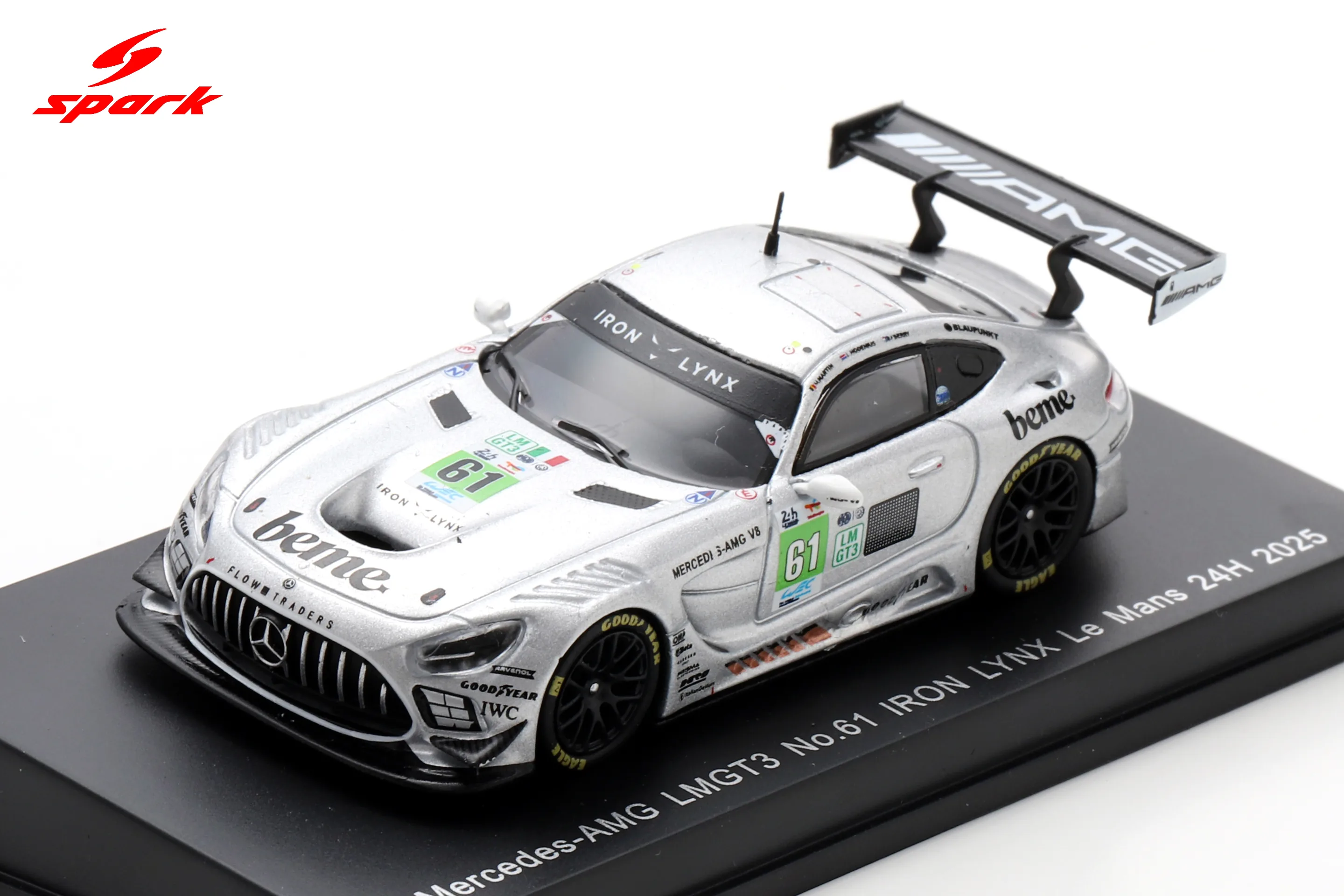 Mercedes-AMG LMGT3 No.61 IRON LYNX Le Mans 24H 2025 M. Berry - L. Hodenius - M. Martin
