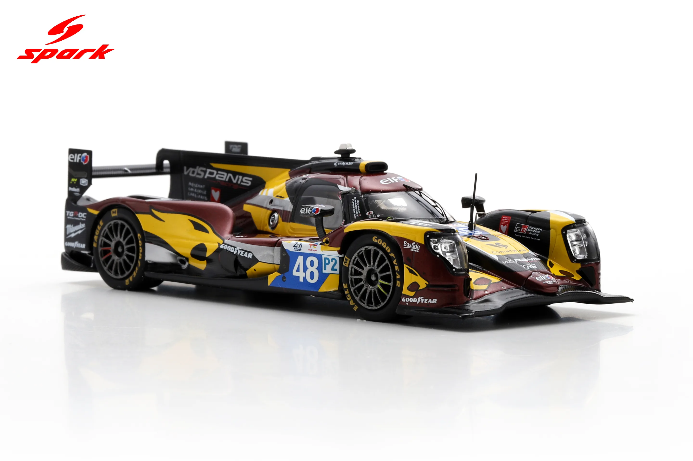 Oreca 07 - Gibson No.48 VDS PANIS RACING 2nd LMP2 class Le Mans 24H 2025 O. Gray - E. Masson - F. Perera
