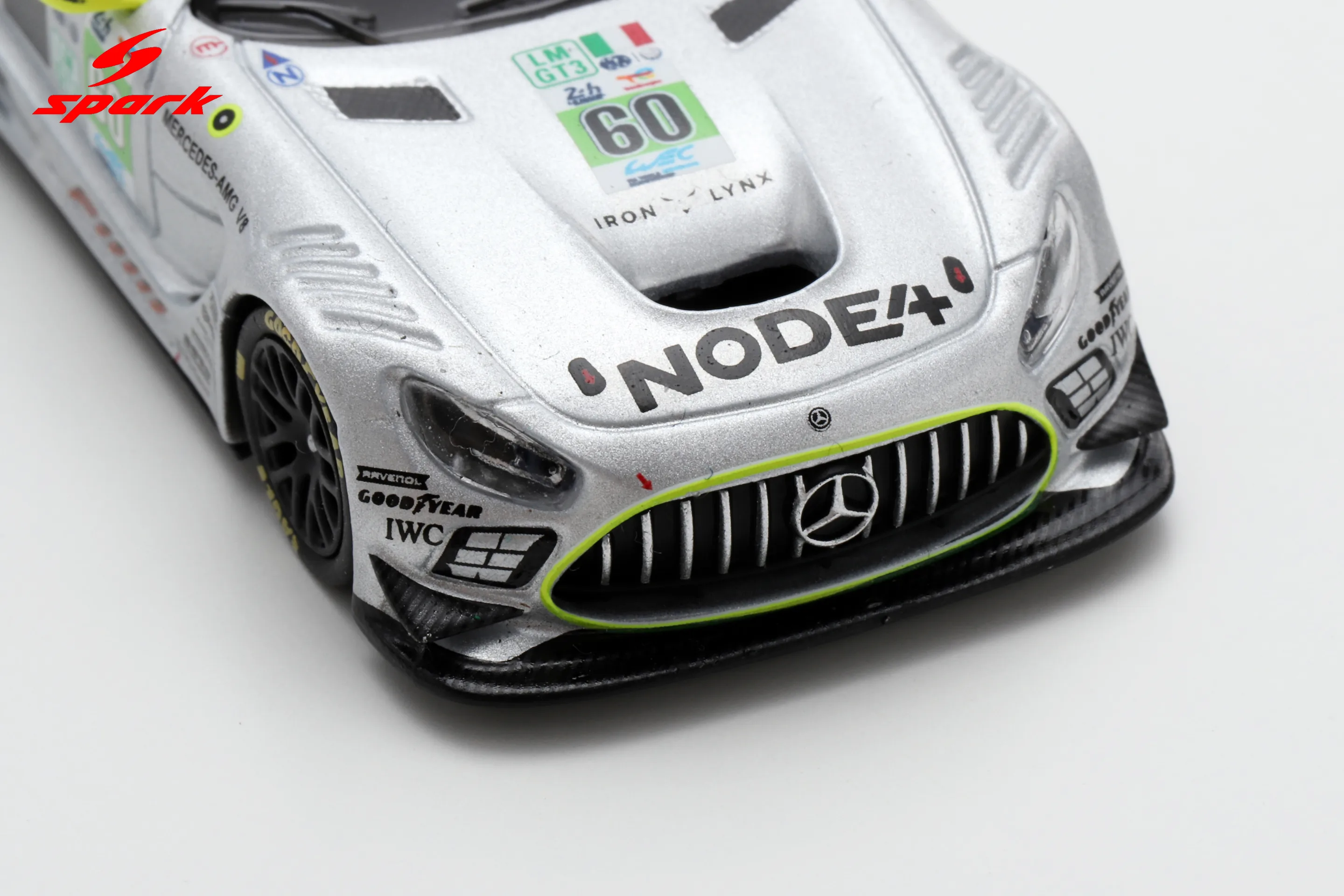 Mercedes-AMG LMGT3 No.60 IRON LYNX Le Mans 24H 2025 A. Gilbert - L. Hanafin - F. Rueda