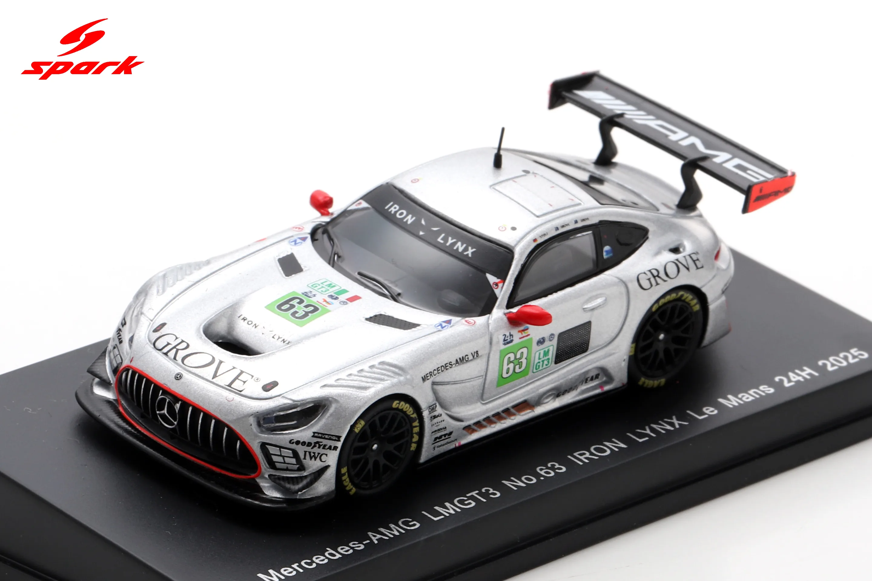 Mercedes-AMG LMGT3 No.63 IRON LYNX Le Mans 24H 2025 S. Grove - B. Grove - L. Stolz