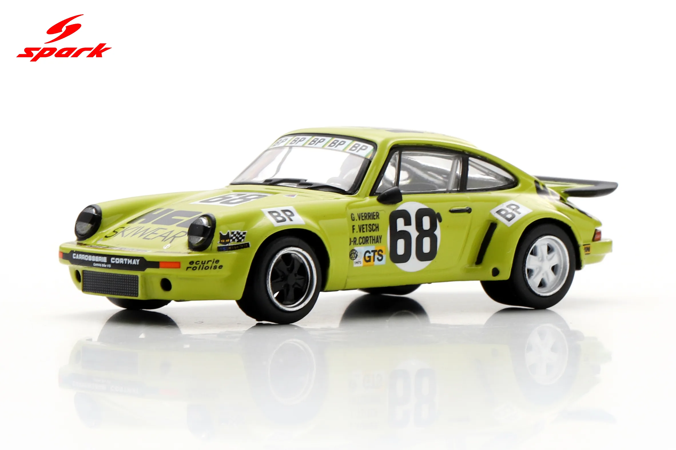 Porsche 911 Carrera RSR 3.0 No.68 24H Le Mans 1975 F. Vetsch - G. Verrier - J-R. Corthay Limited 911