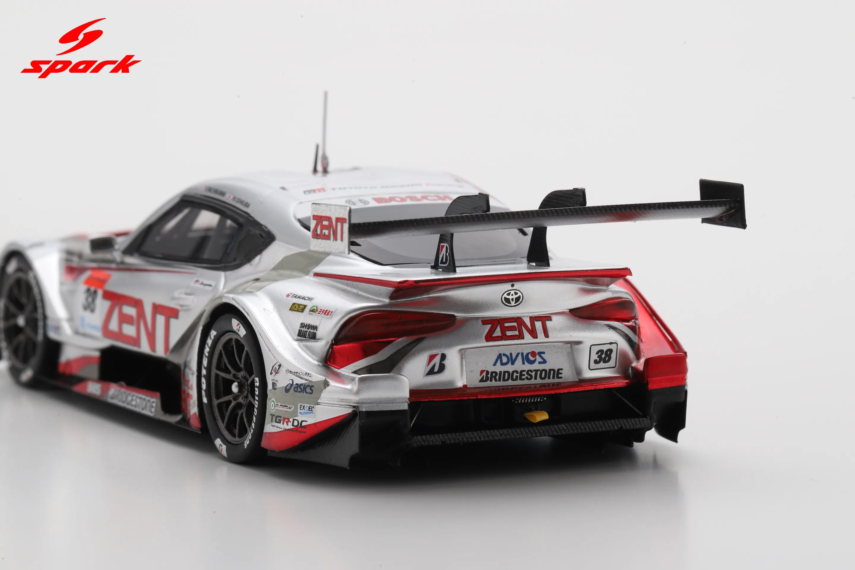 ZENT CERUMO GR Supra No.38 TGR TEAM ZENT CERUMO GT500 SUPER GT 2021 Yuji Tachikawa - Hiroaki Ishiura