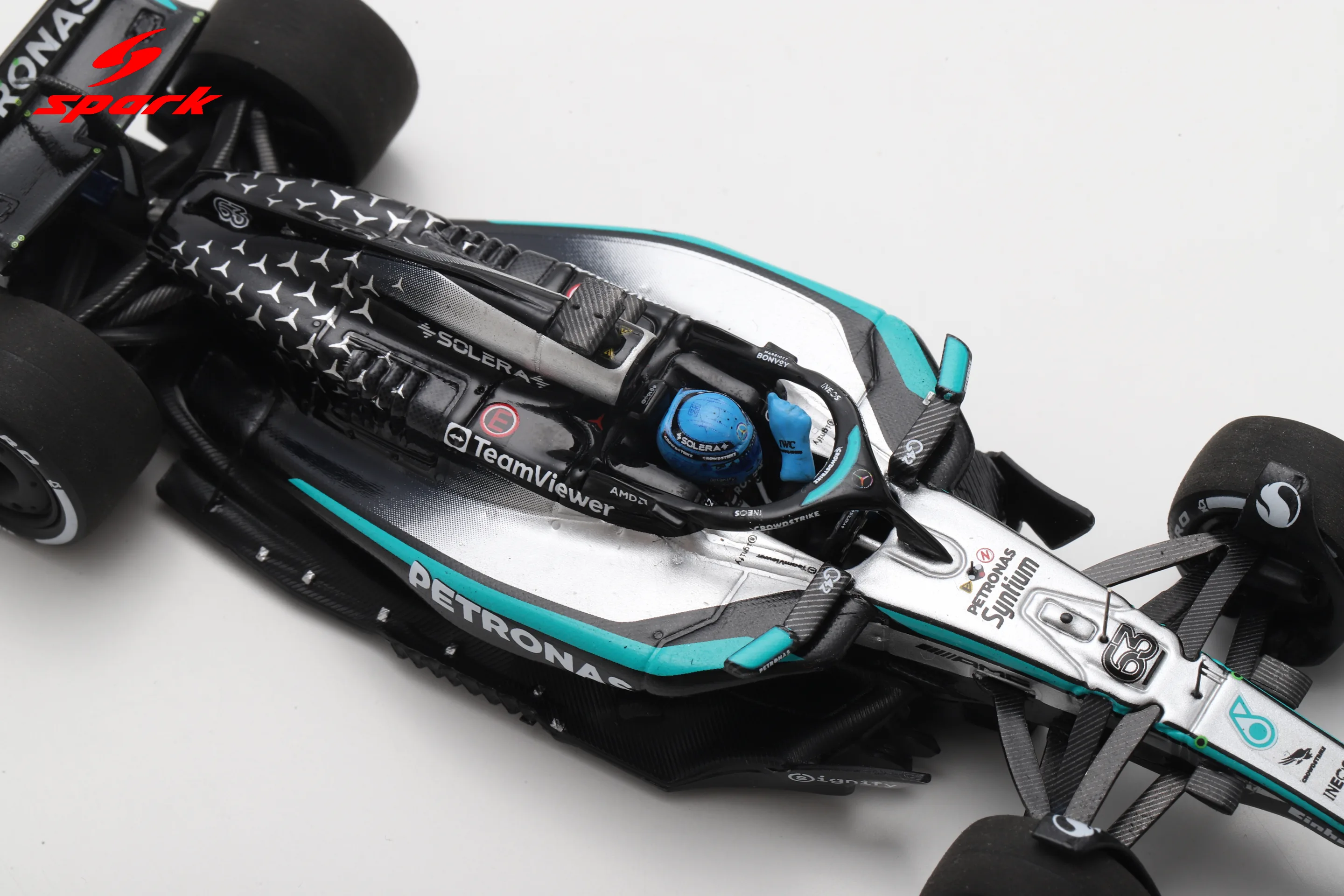 Mercedes-AMG PETRONAS F1 Team W16 No.63 Winner Canadian GP 2025 George Russell