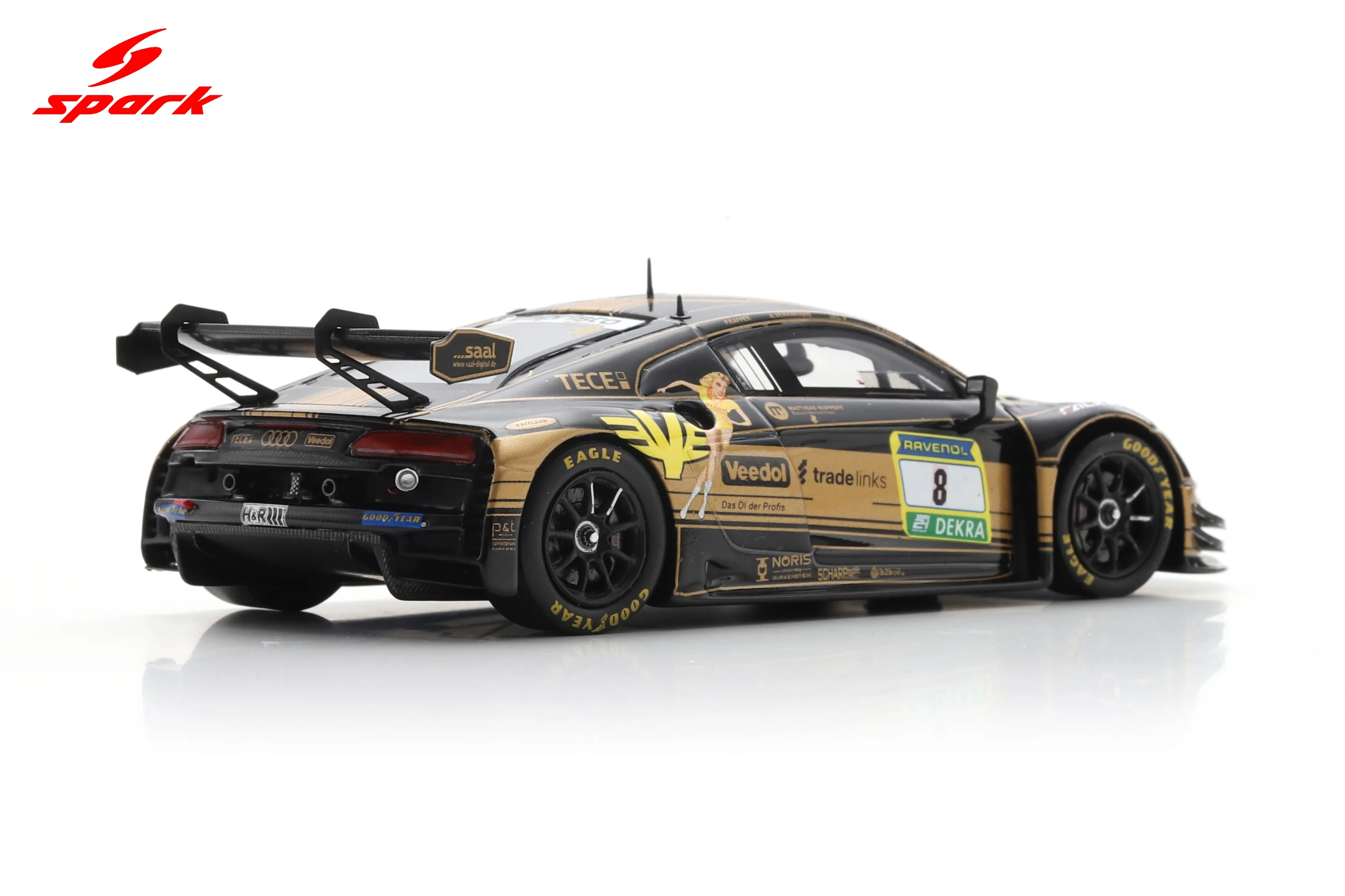 Audi R8 LMS GT3 evo ll No.8 JUTA Racing 24H Nürburgring 2025 A. Veremenko - SELV - E. Erhart - P. Kaffer Limited 300