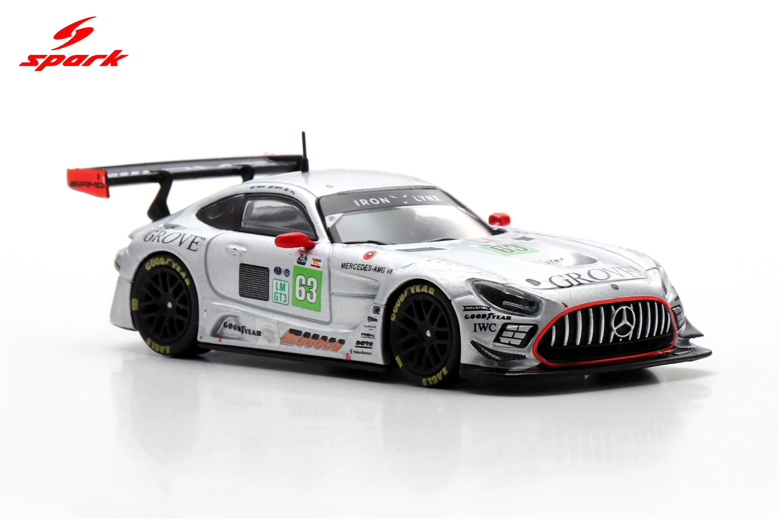 Mercedes-AMG LMGT3 No.63 IRON LYNX Le Mans 24H 2025 S. Grove - B. Grove - L. Stolz