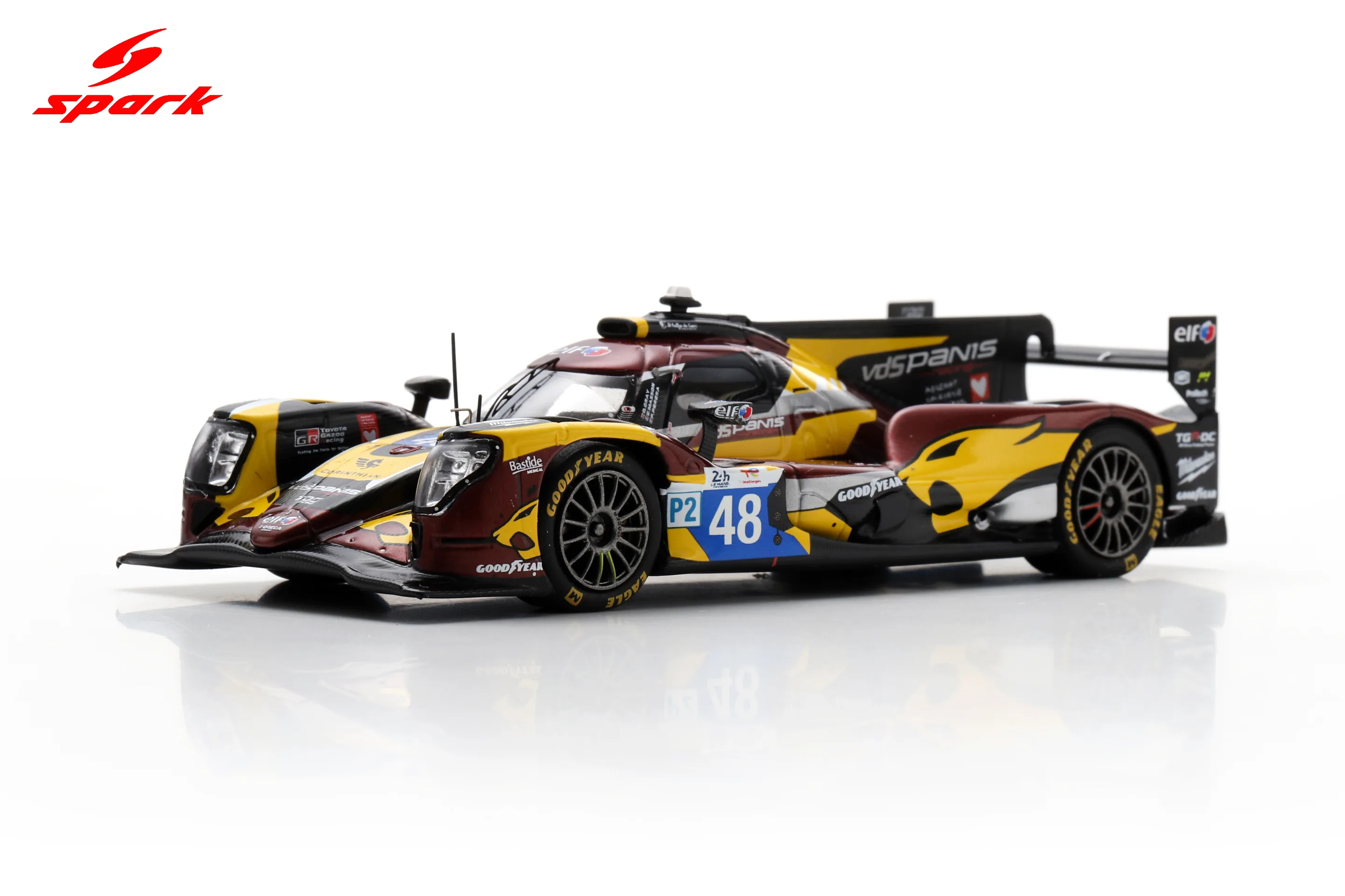 Oreca 07 - Gibson No.48 VDS PANIS RACING 2nd LMP2 class Le Mans 24H 2025 O. Gray - E. Masson - F. Perera