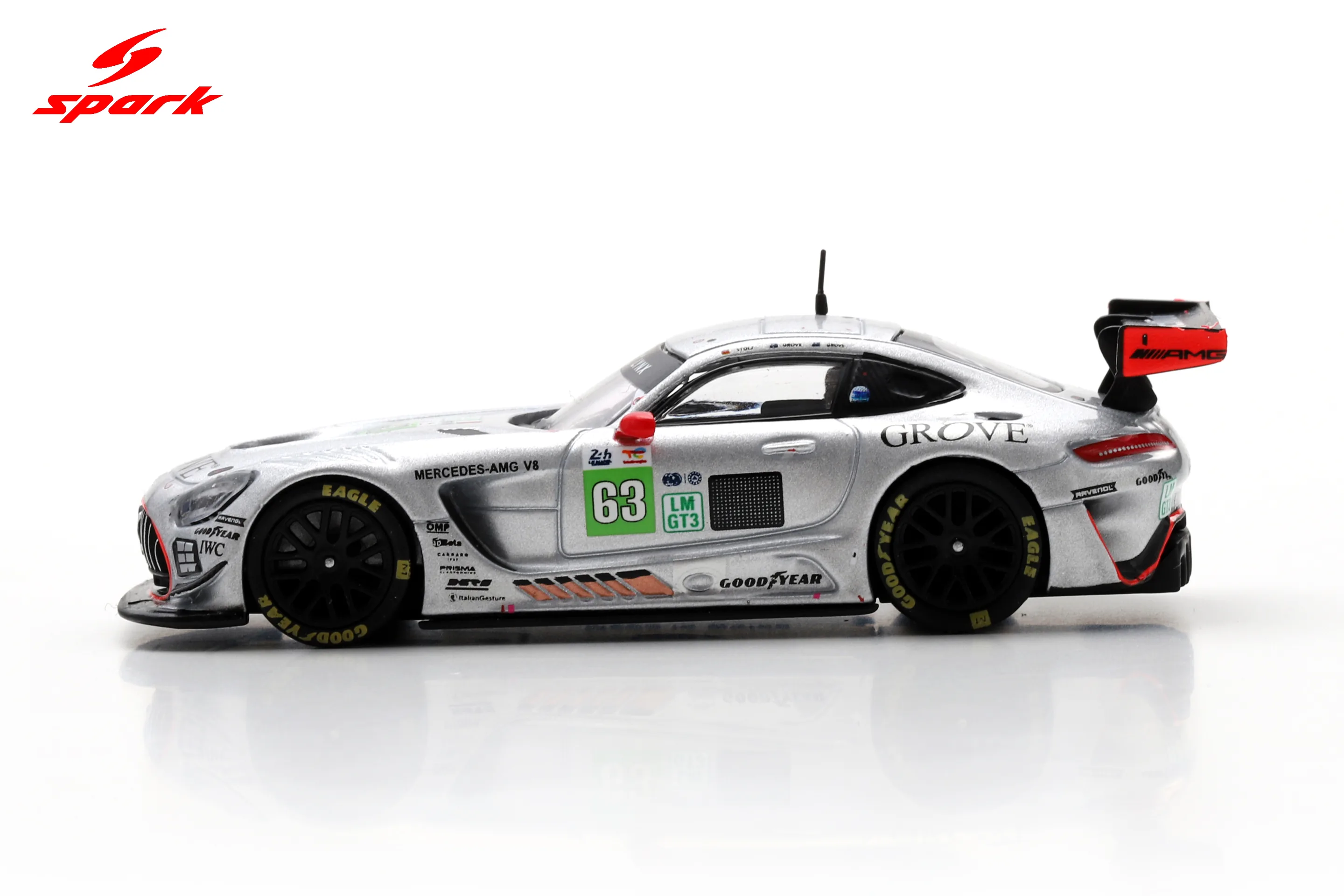 Mercedes-AMG LMGT3 No.63 IRON LYNX Le Mans 24H 2025 S. Grove - B. Grove - L. Stolz