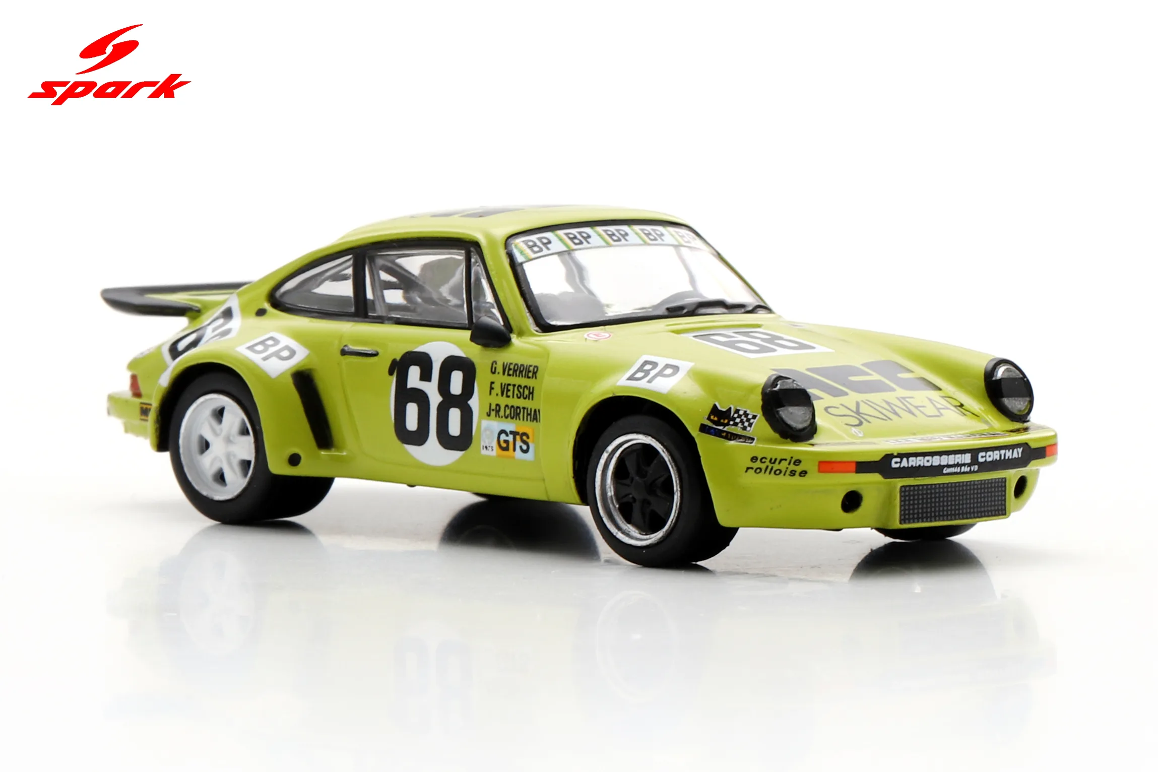 Porsche 911 Carrera RSR 3.0 No.68 24H Le Mans 1975 F. Vetsch - G. Verrier - J-R. Corthay Limited 911