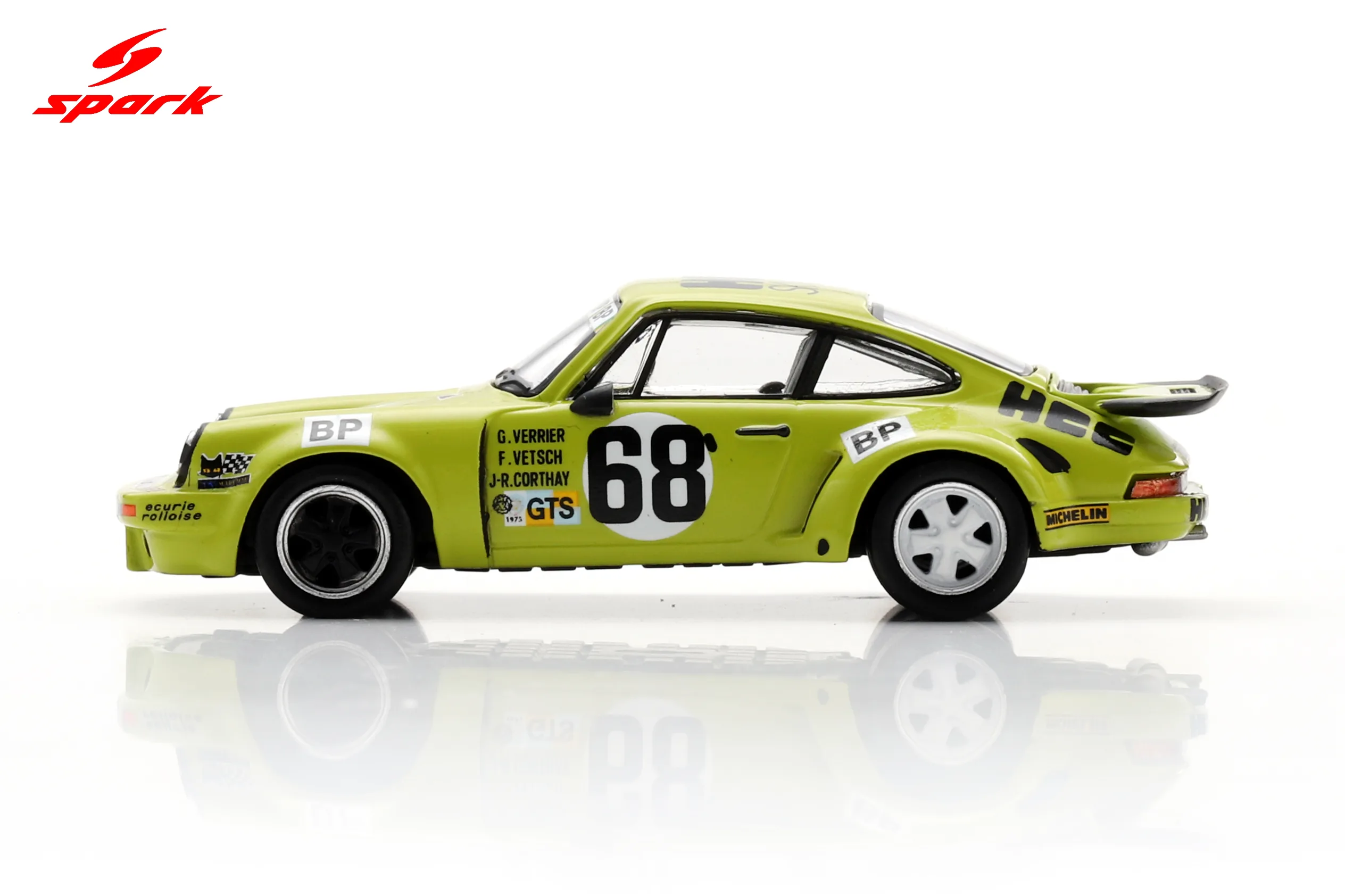 Porsche 911 Carrera RSR 3.0 No.68 24H Le Mans 1975 F. Vetsch - G. Verrier - J-R. Corthay Limited 911