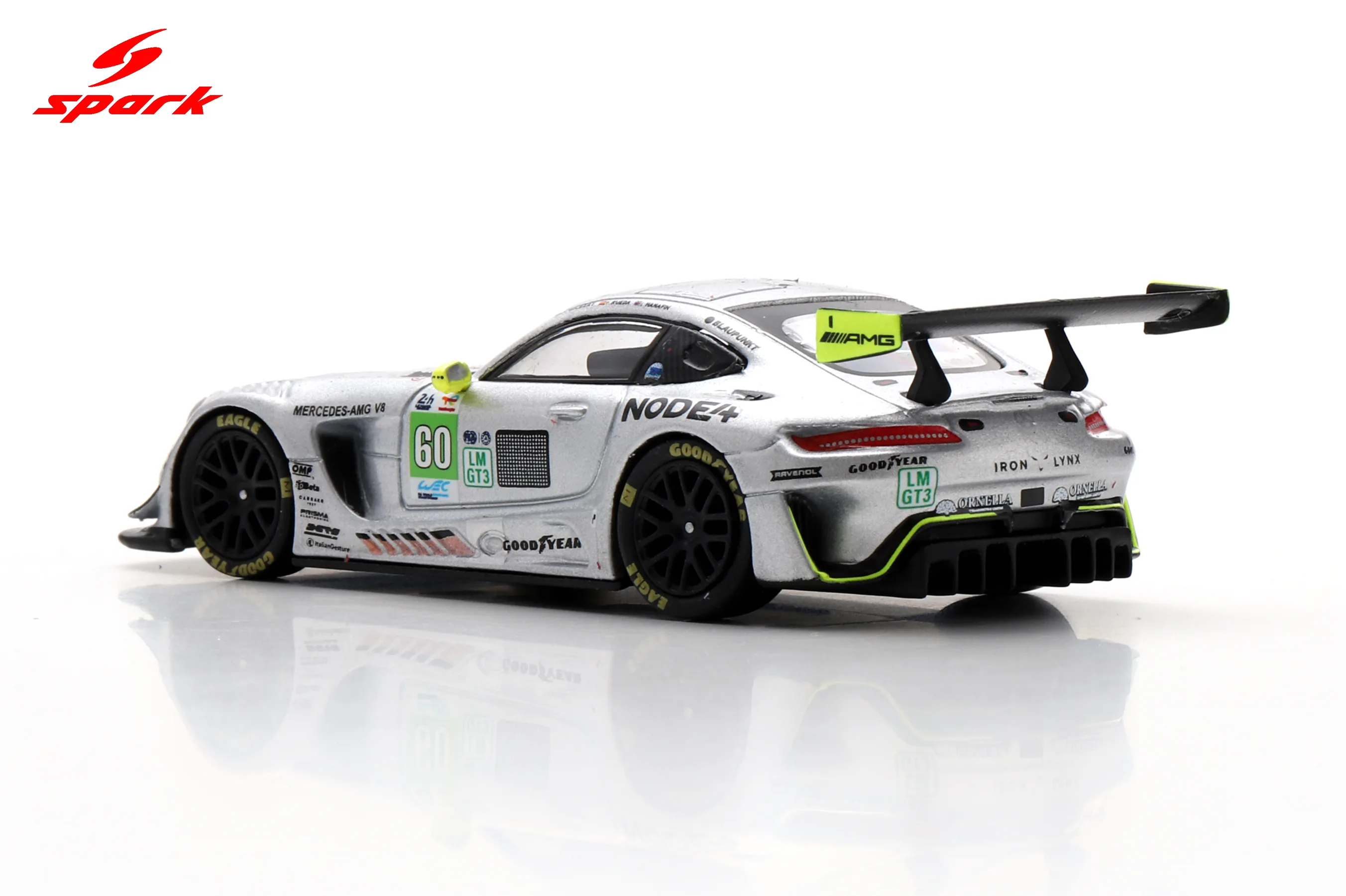 Mercedes-AMG LMGT3 No.60 IRON LYNX Le Mans 24H 2025 A. Gilbert - L. Hanafin - F. Rueda