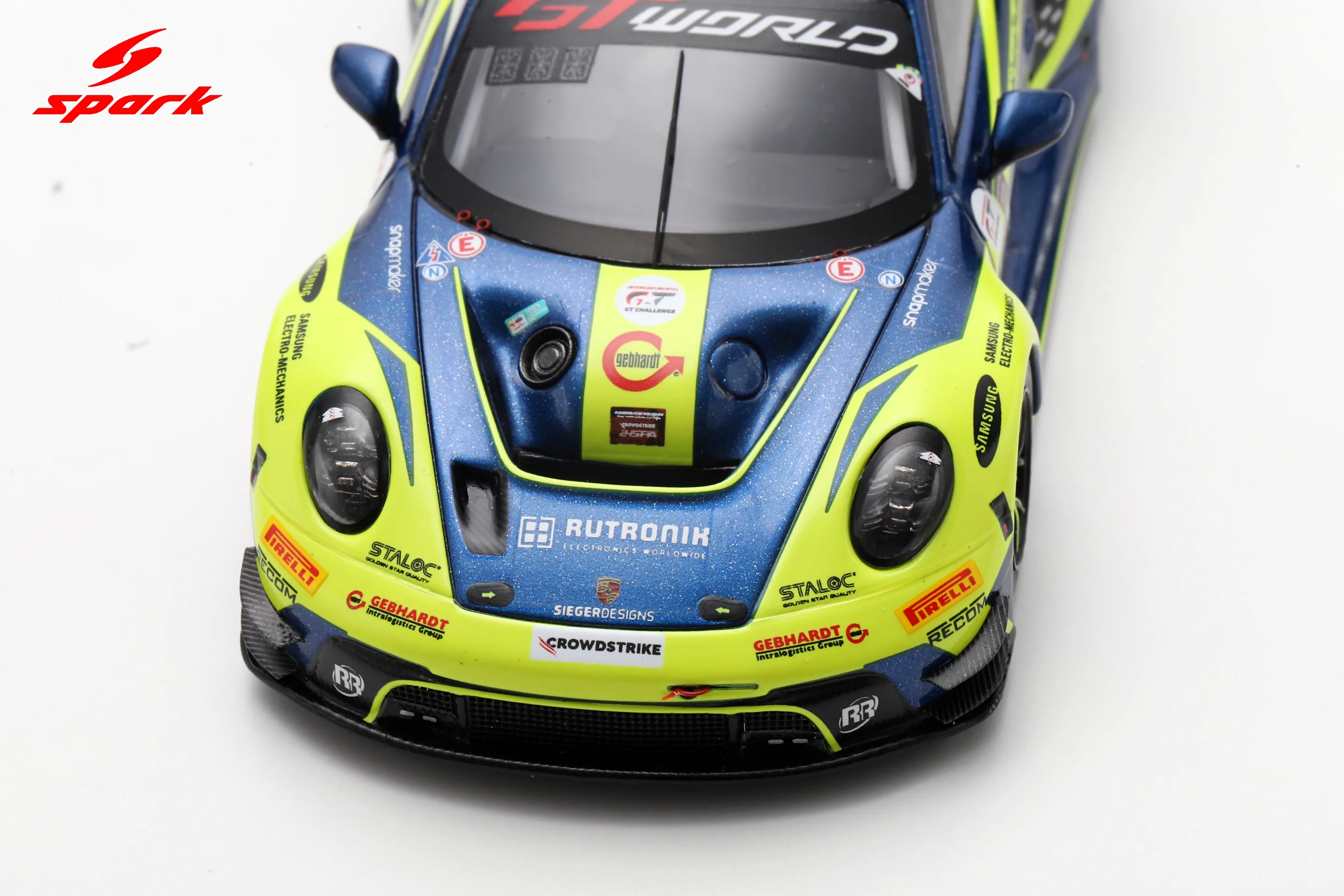 Porsche 911 GT3 R (992) No.96 Rutronik Racing 2nd 24H Spa 2025 S. Müller - P. Niederhauser - A. Picariello Limited 400