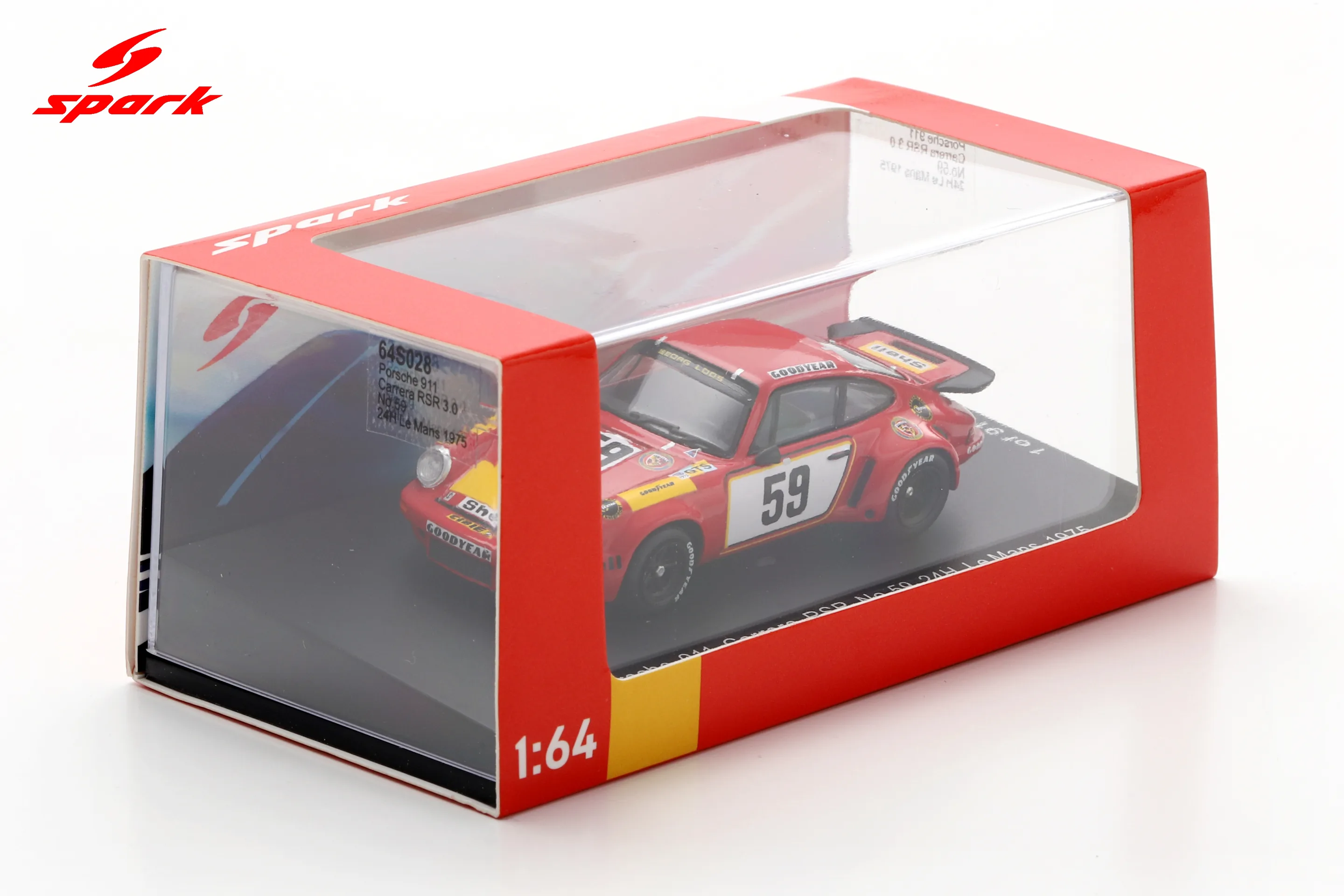 Porsche 911 Carrera RSR No.59 24H Le Mans 1975 T. Schenken - H. Ganley Limited 911