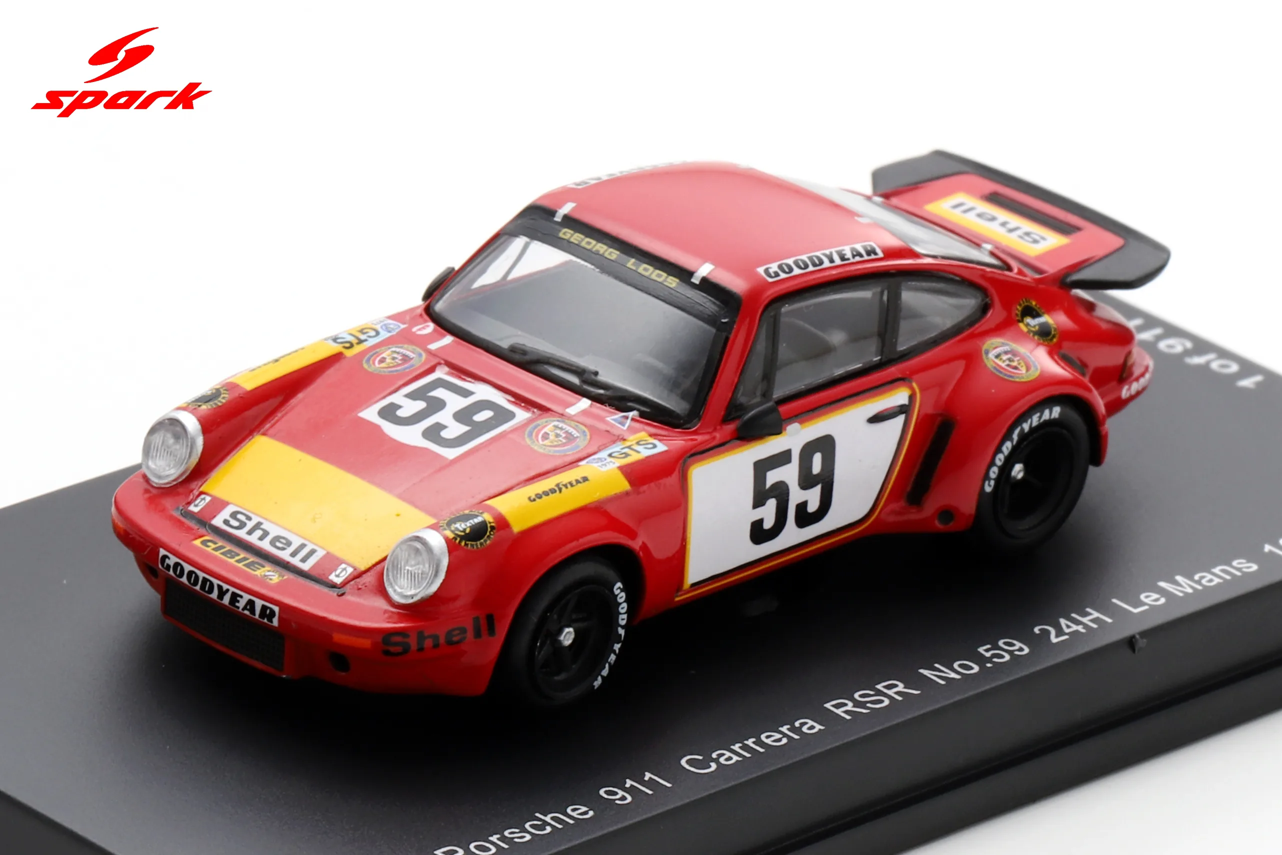 Porsche 911 Carrera RSR No.59 24H Le Mans 1975 T. Schenken - H. Ganley Limited 911