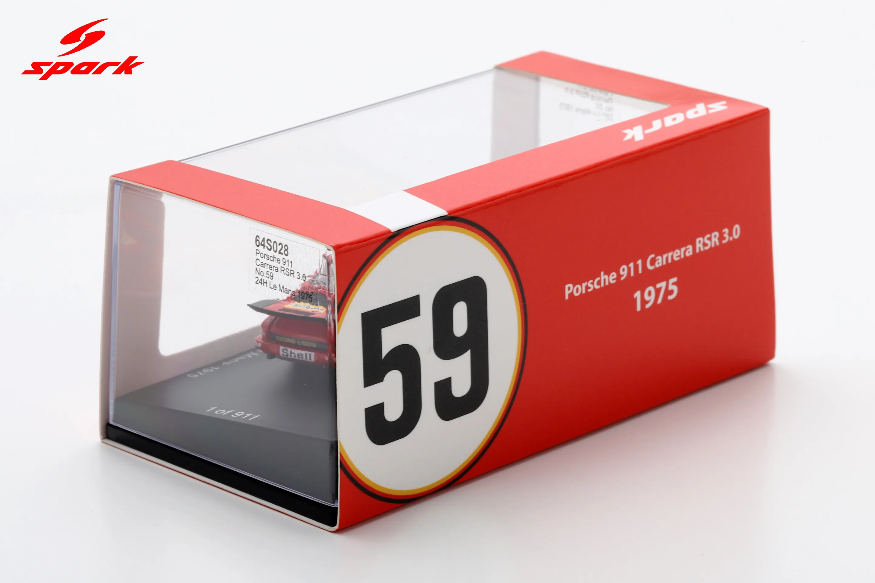 Porsche 911 Carrera RSR No.59 24H Le Mans 1975 T. Schenken - H. Ganley Limited 911