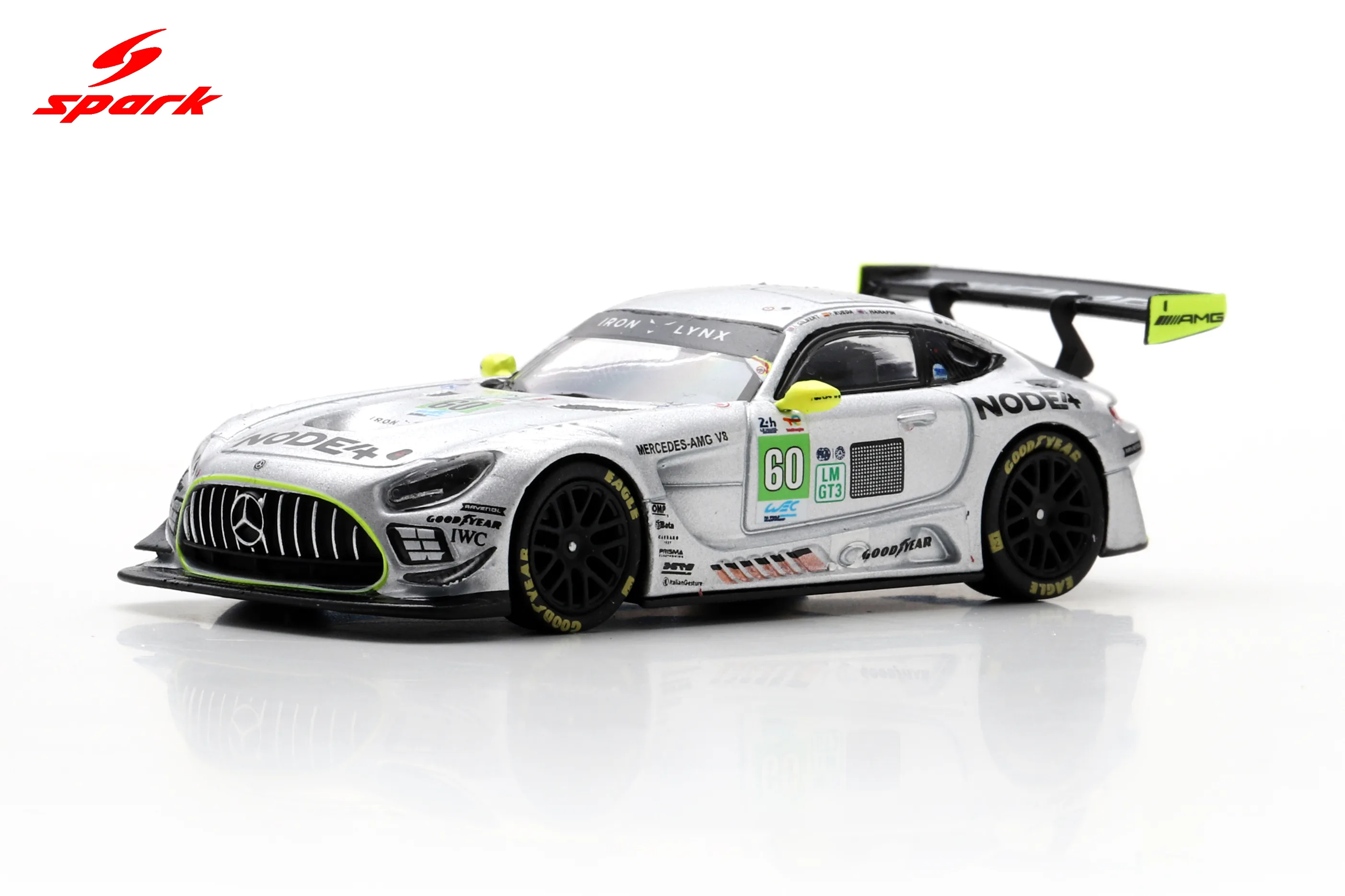 Mercedes-AMG LMGT3 No.60 IRON LYNX Le Mans 24H 2025 A. Gilbert - L. Hanafin - F. Rueda