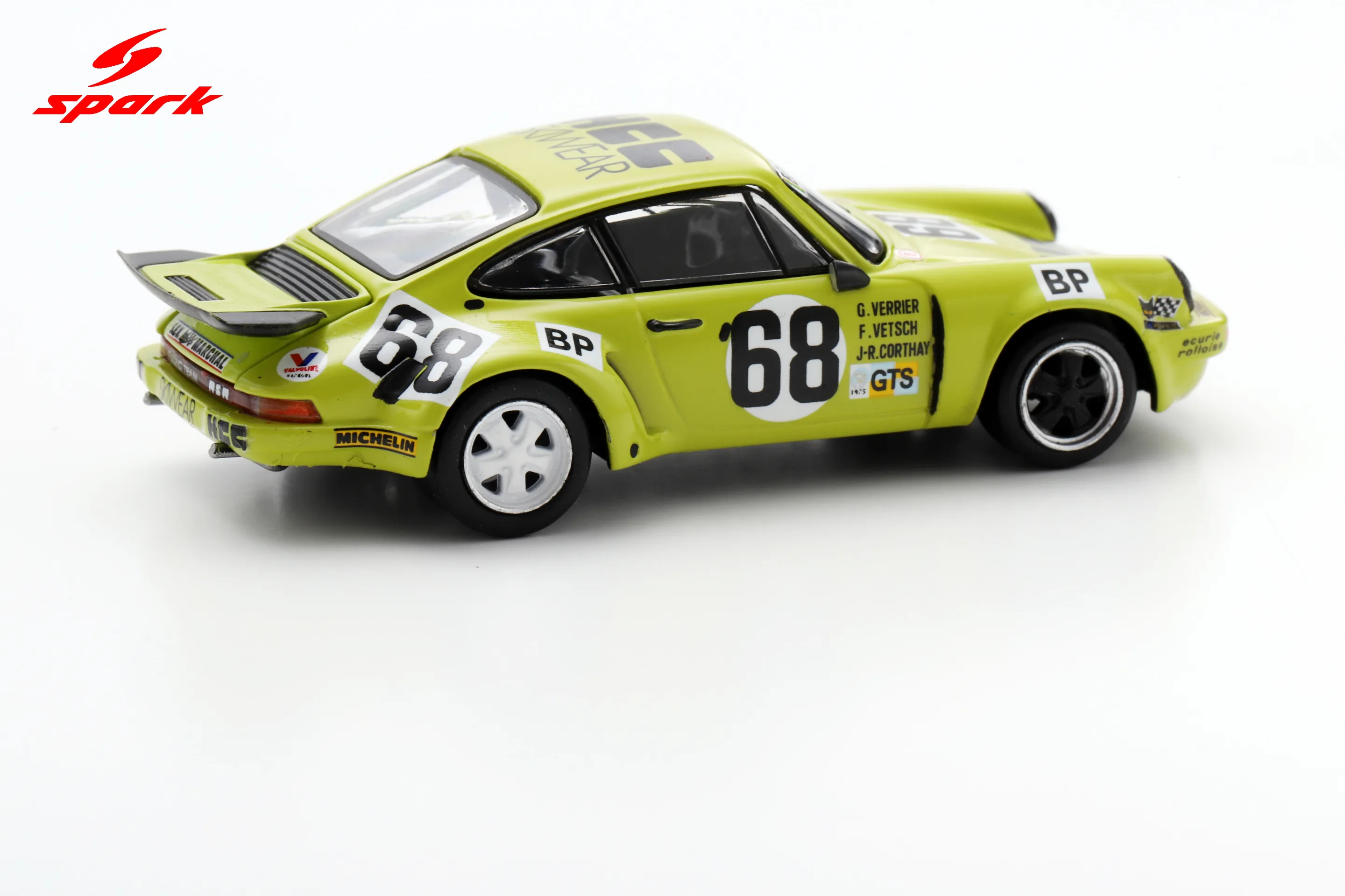 Porsche 911 Carrera RSR 3.0 No.68 24H Le Mans 1975 F. Vetsch - G. Verrier - J-R. Corthay Limited 911
