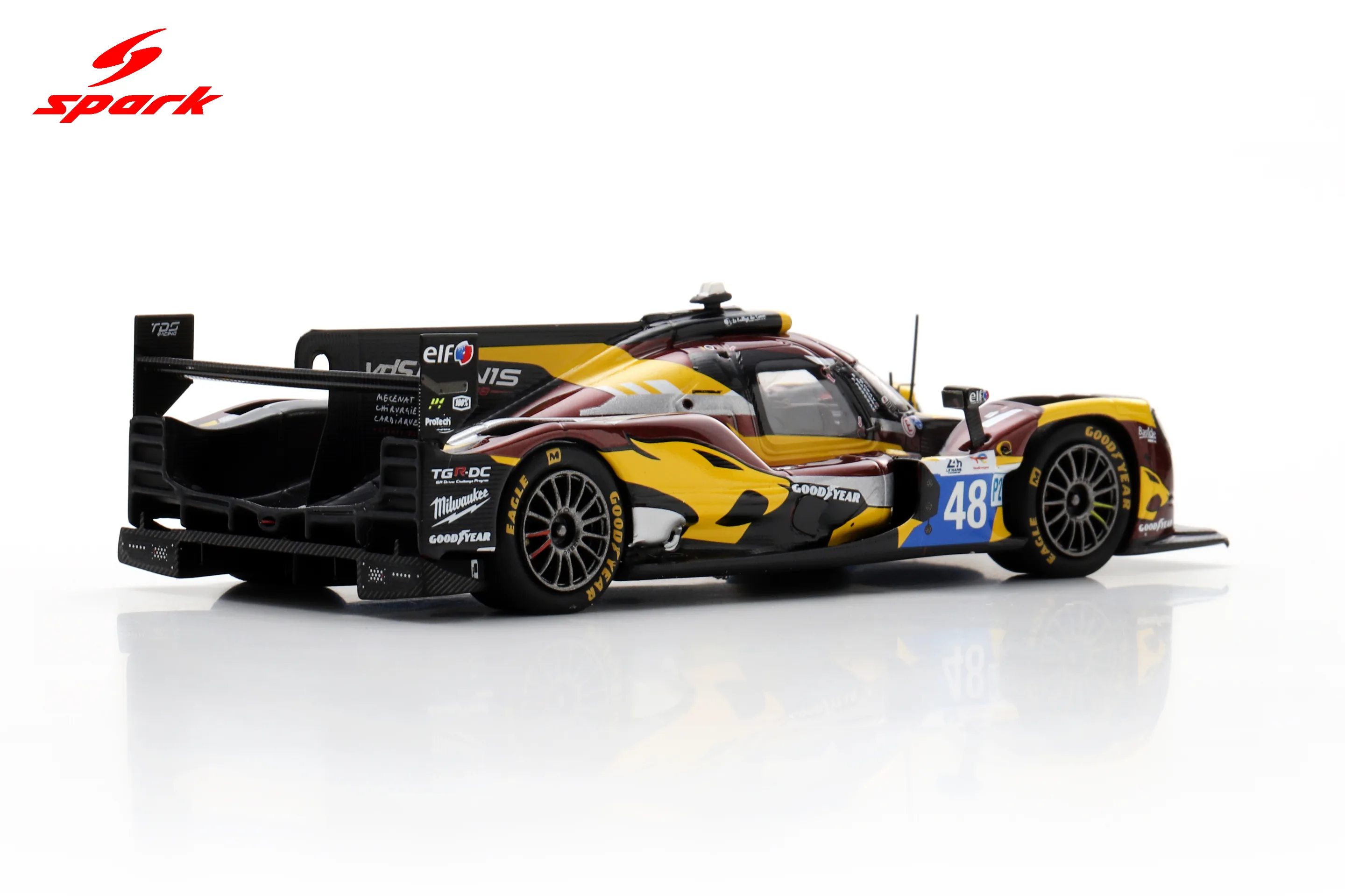Oreca 07 - Gibson No.48 VDS PANIS RACING 2nd LMP2 class Le Mans 24H 2025 O. Gray - E. Masson - F. Perera
