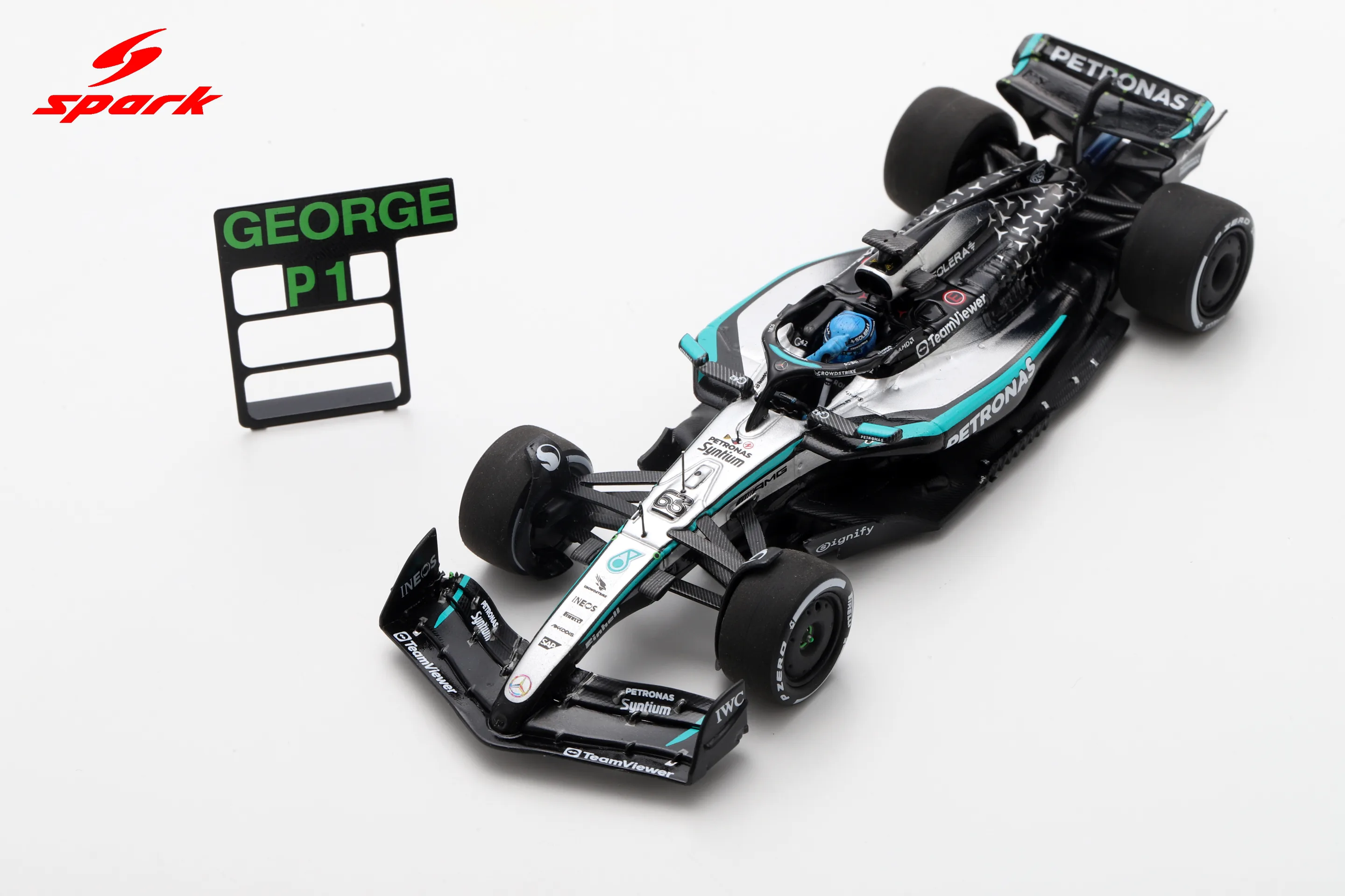 Mercedes-AMG PETRONAS F1 Team W16 No.63 Winner Canadian GP 2025 George Russell