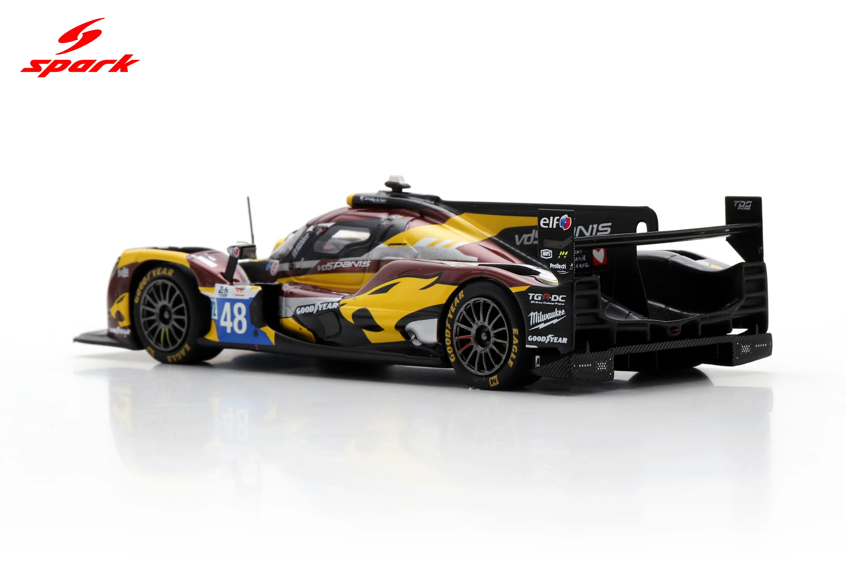 Oreca 07 - Gibson No.48 VDS PANIS RACING 2nd LMP2 class Le Mans 24H 2025 O. Gray - E. Masson - F. Perera