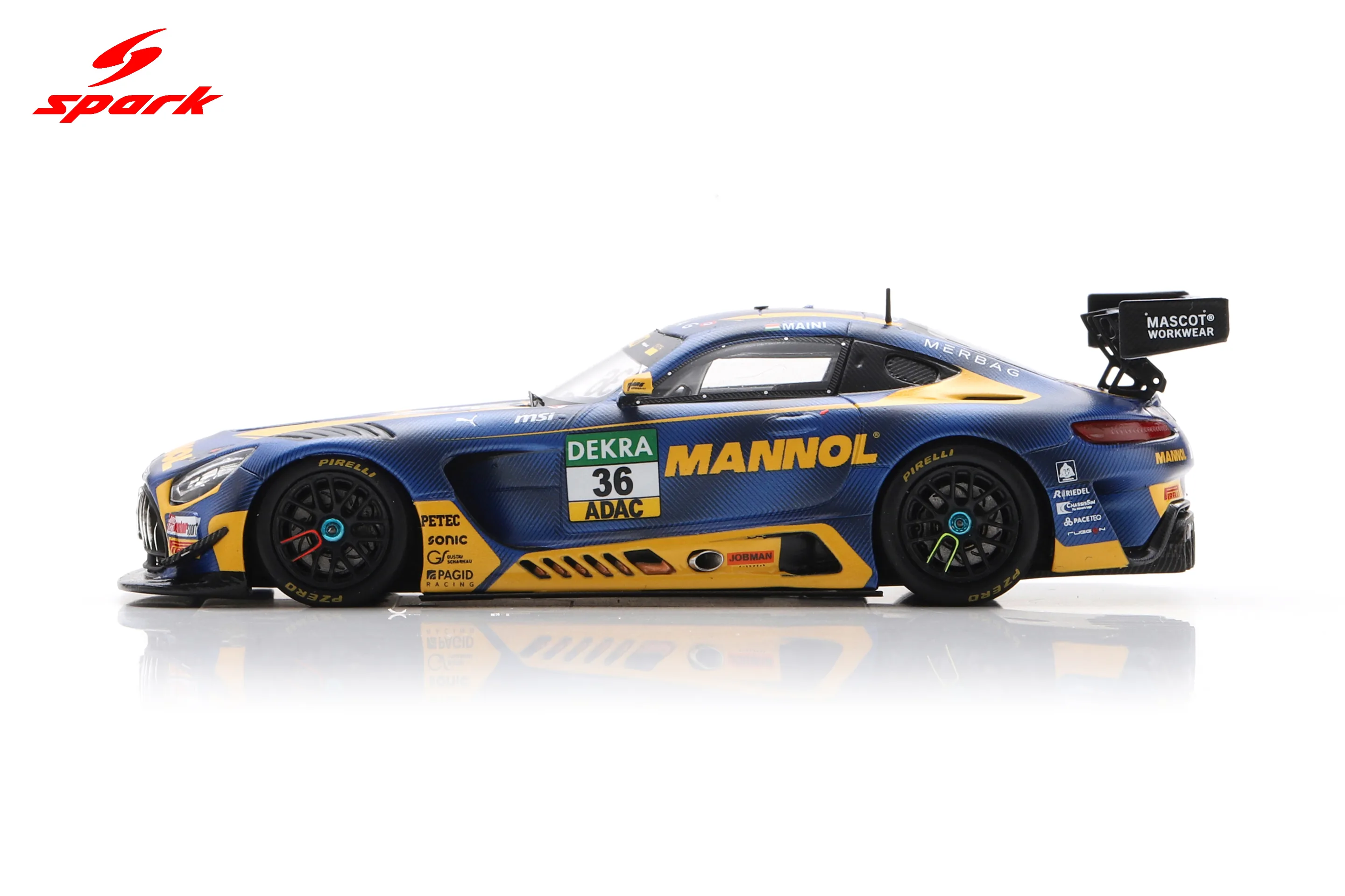 Mercedes-AMG GT3 No.36 HRT DTM 2024 Arjun Maini Limited 300