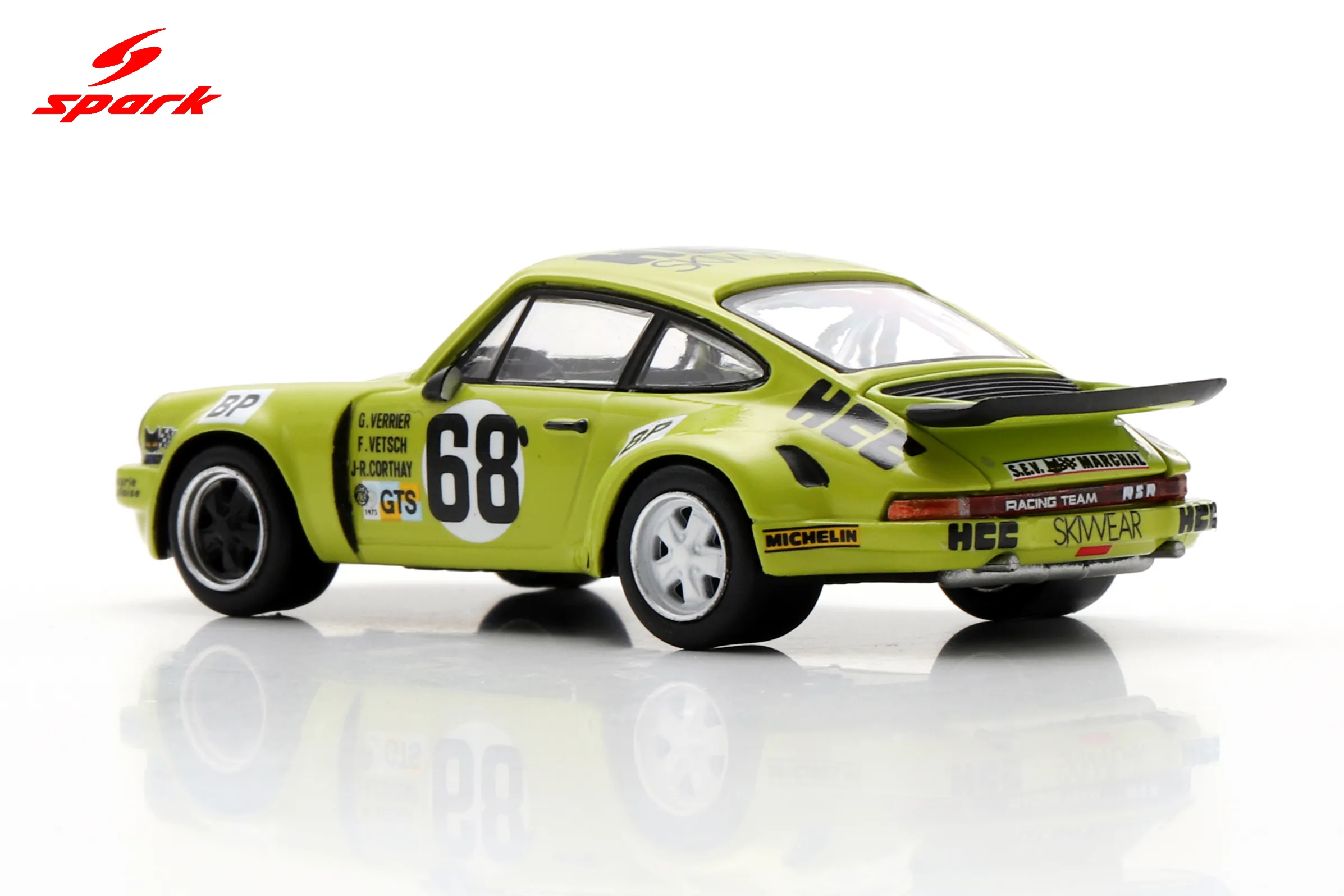 Porsche 911 Carrera RSR 3.0 No.68 24H Le Mans 1975 F. Vetsch - G. Verrier - J-R. Corthay Limited 911