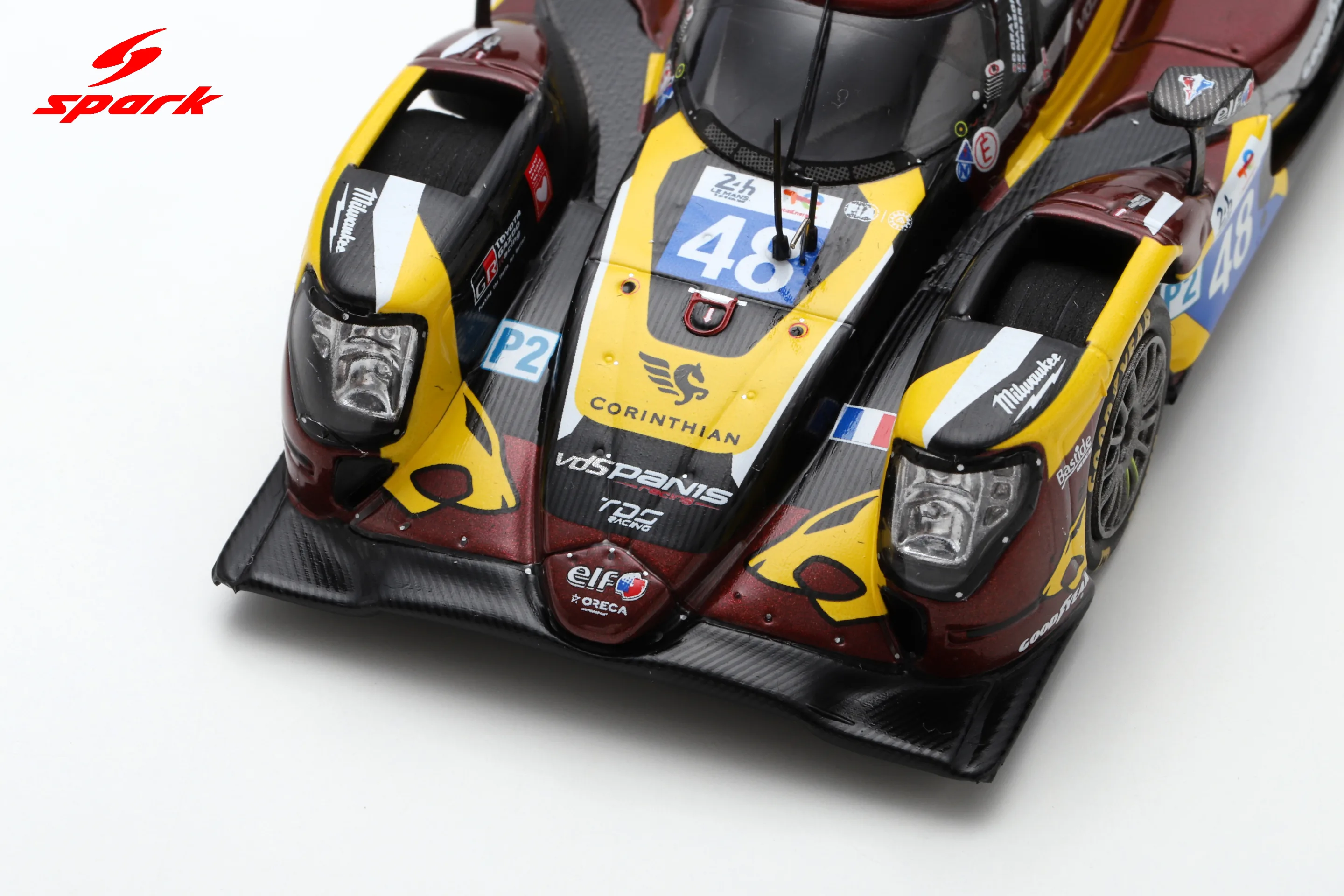 Oreca 07 - Gibson No.48 VDS PANIS RACING 2nd LMP2 class Le Mans 24H 2025 O. Gray - E. Masson - F. Perera