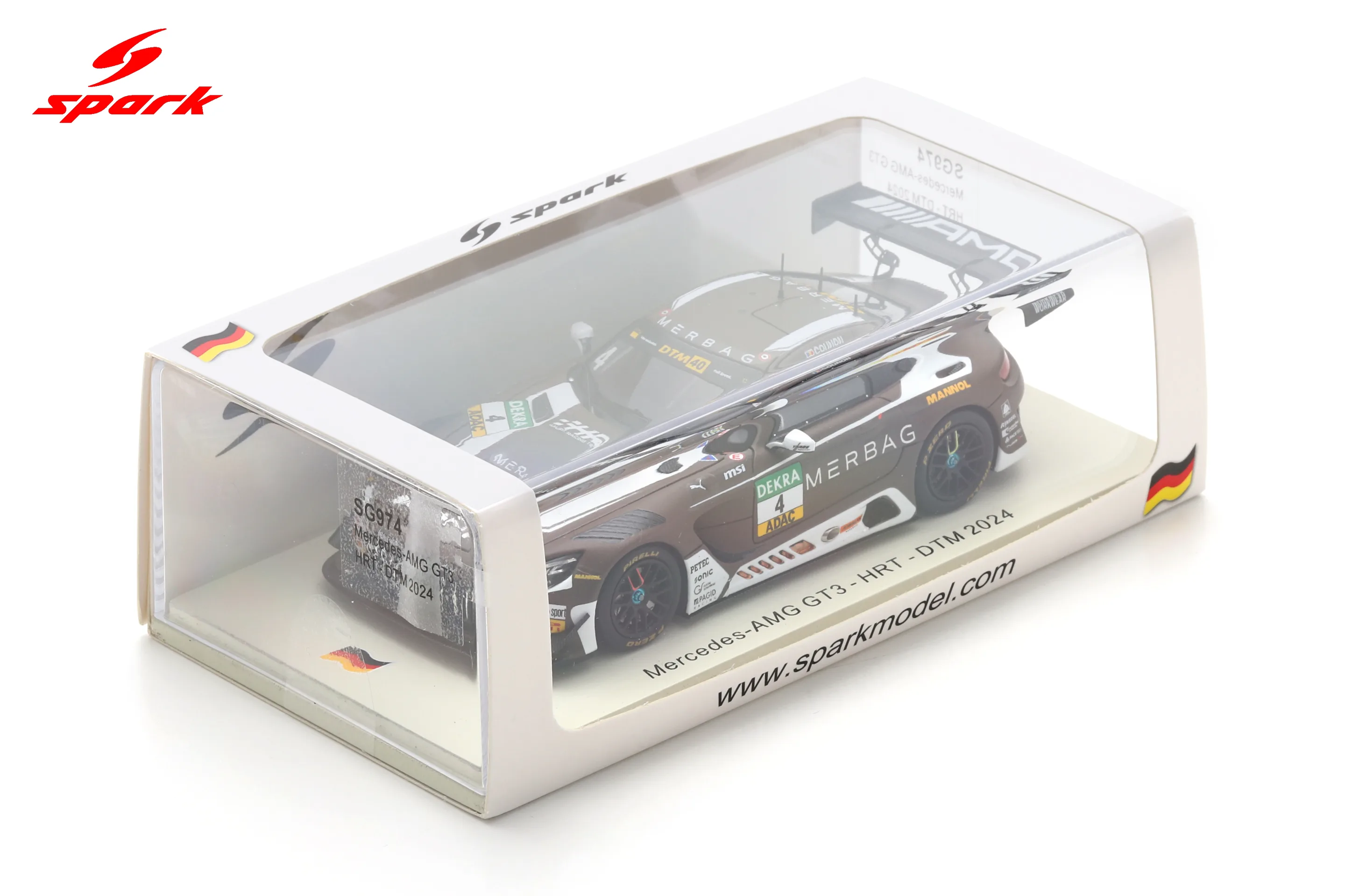 Mercedes-AMG GT3 No.4 HRT DTM 2024 Jules Gounon Limited 300