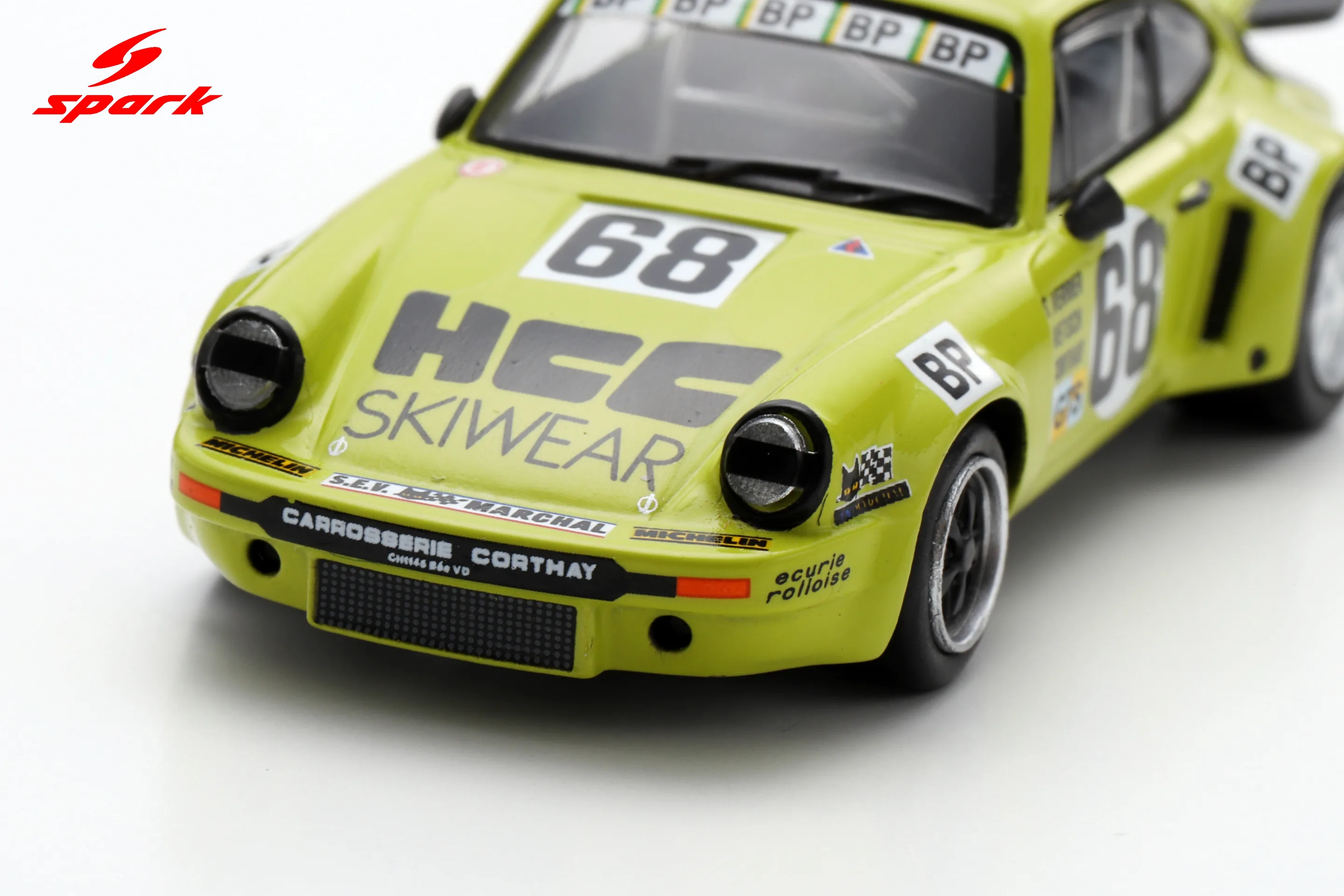 Porsche 911 Carrera RSR 3.0 No.68 24H Le Mans 1975 F. Vetsch - G. Verrier - J-R. Corthay Limited 911