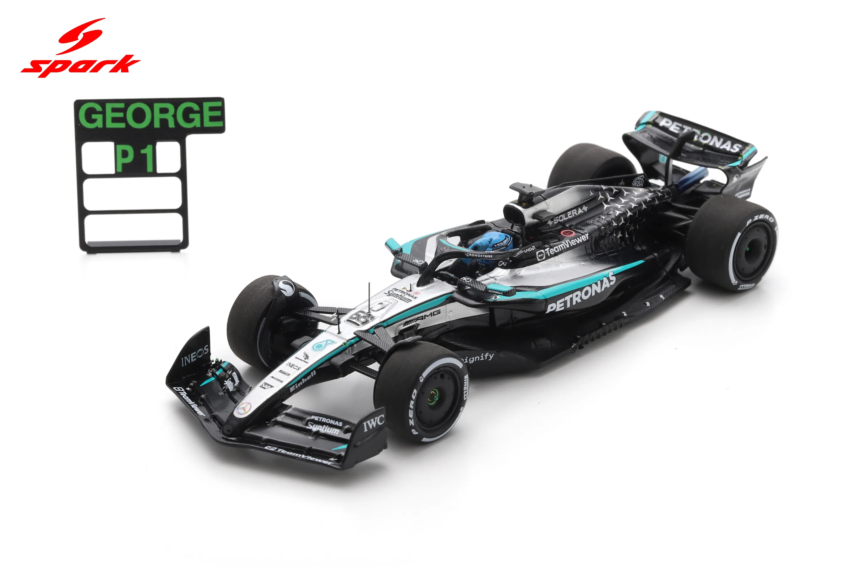Mercedes-AMG PETRONAS F1 Team W16 No.63 Winner Canadian GP 2025 George Russell