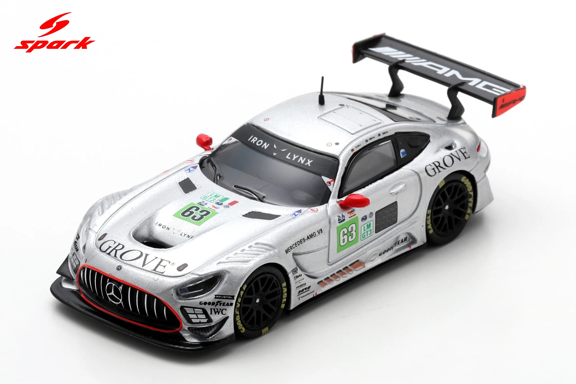Mercedes-AMG LMGT3 No.63 IRON LYNX Le Mans 24H 2025 S. Grove - B. Grove - L. Stolz