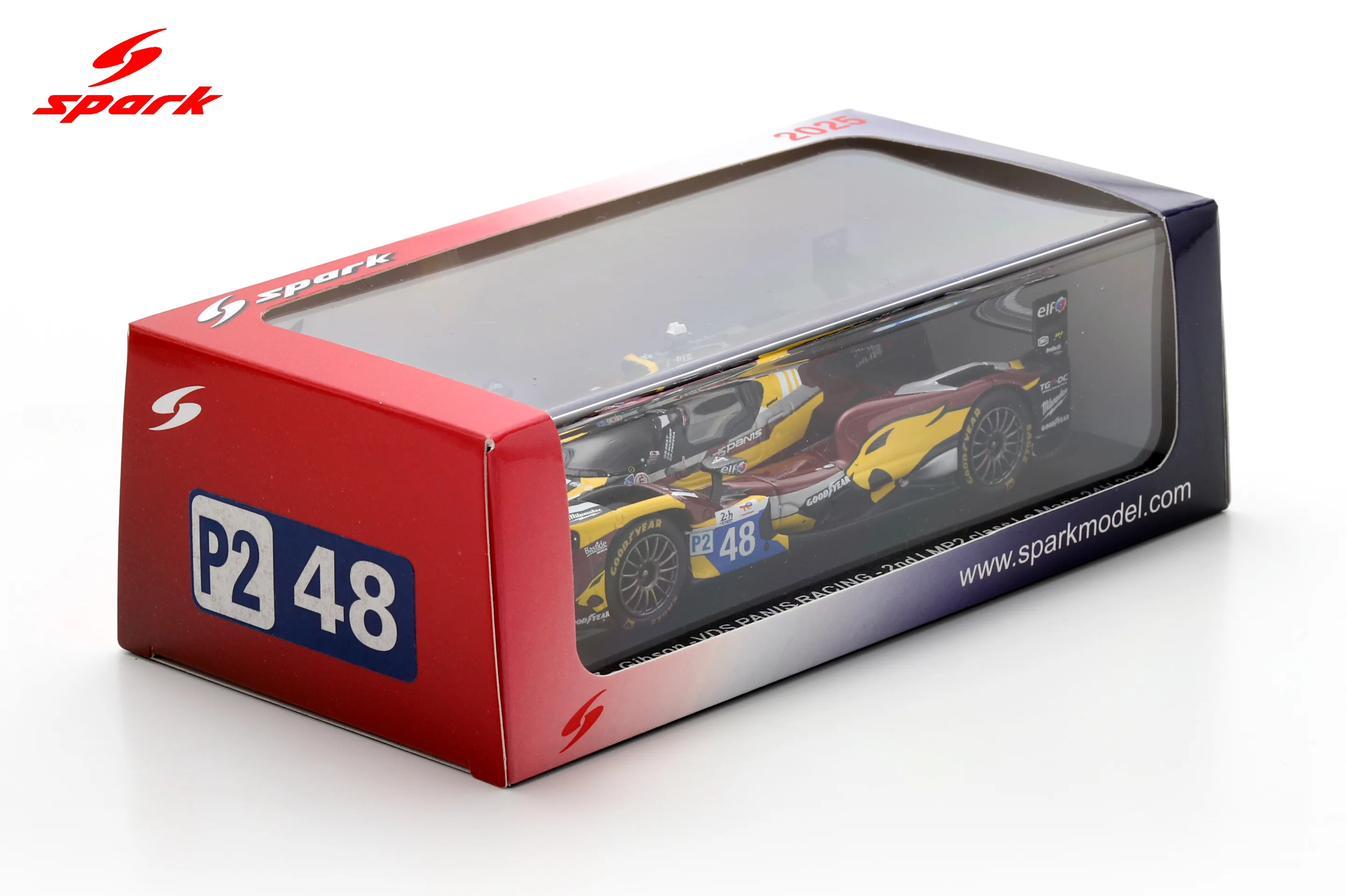 Oreca 07 - Gibson No.48 VDS PANIS RACING 2nd LMP2 class Le Mans 24H 2025 O. Gray - E. Masson - F. Perera