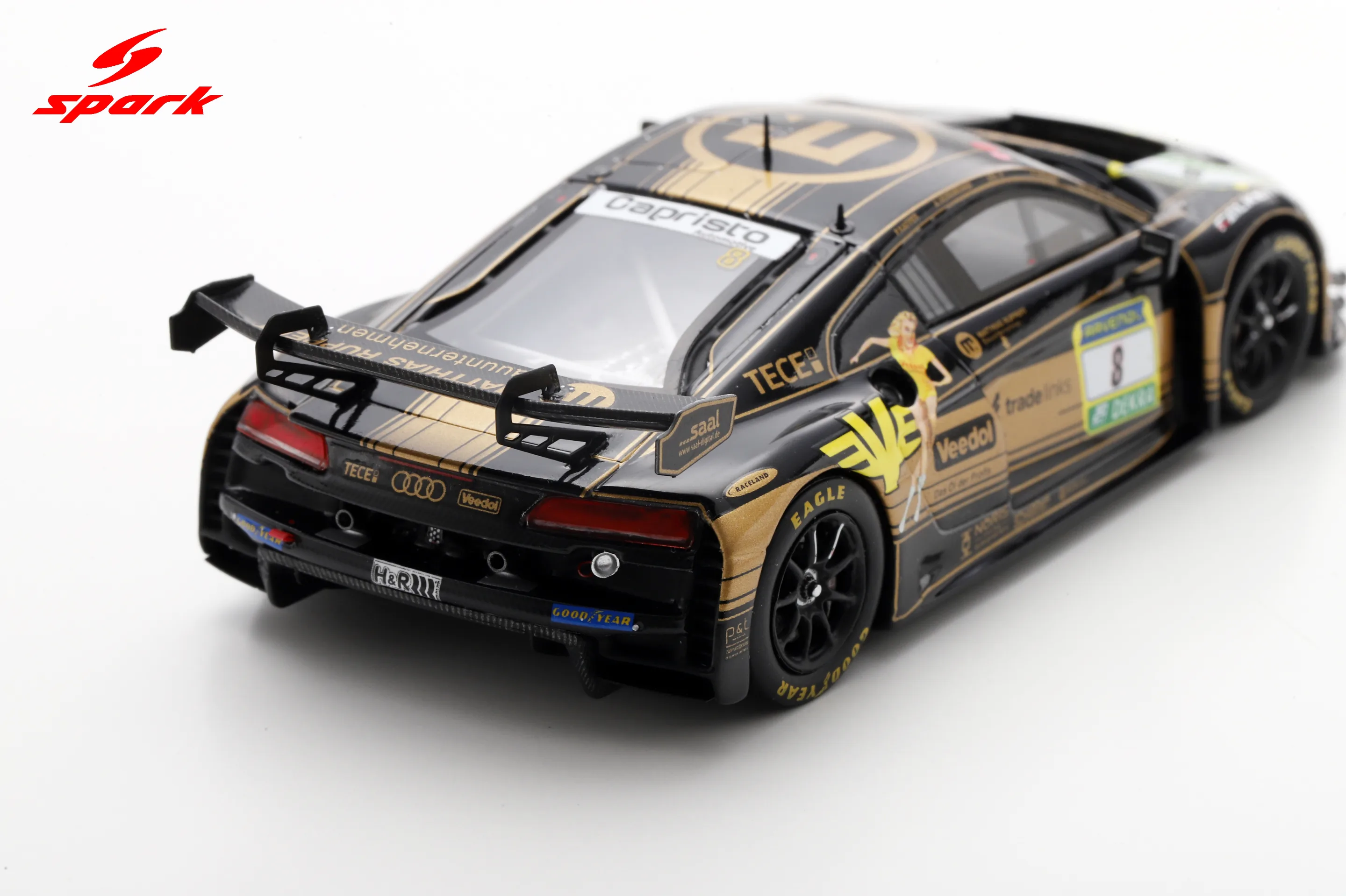 Audi R8 LMS GT3 evo ll No.8 JUTA Racing 24H Nürburgring 2025 A. Veremenko - SELV - E. Erhart - P. Kaffer Limited 300