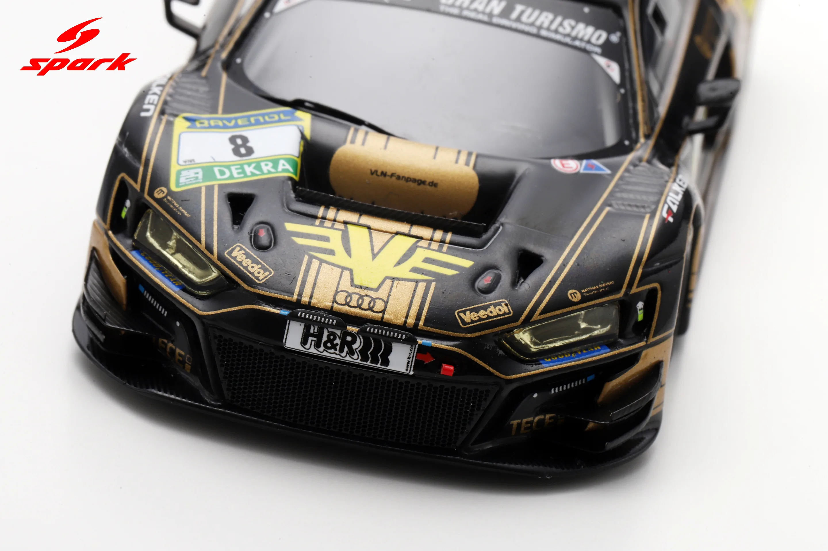Audi R8 LMS GT3 evo ll No.8 JUTA Racing 24H Nürburgring 2025 A. Veremenko - SELV - E. Erhart - P. Kaffer Limited 300