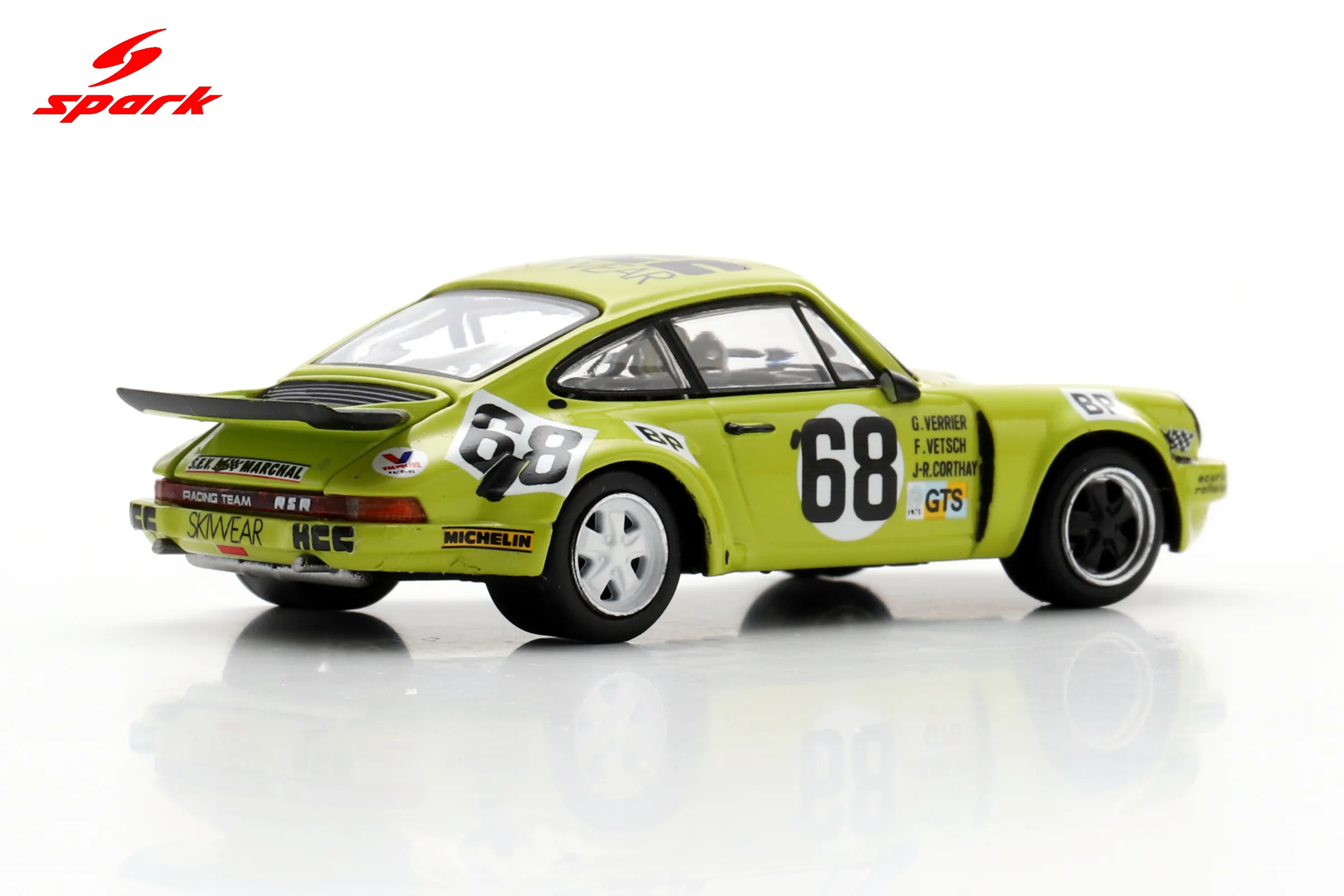 Porsche 911 Carrera RSR 3.0 No.68 24H Le Mans 1975 F. Vetsch - G. Verrier - J-R. Corthay Limited 911