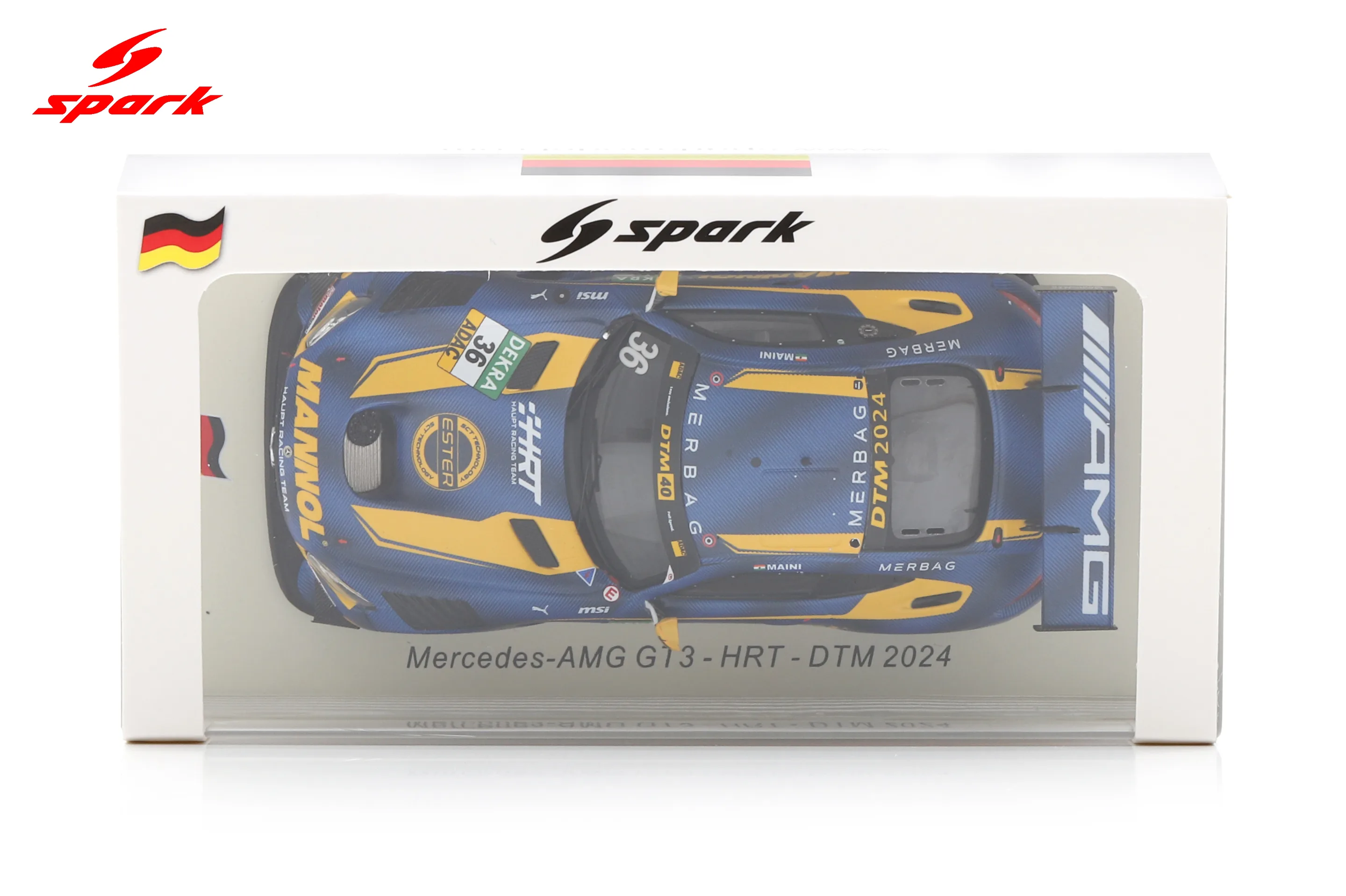 Mercedes-AMG GT3 No.36 HRT DTM 2024 Arjun Maini Limited 300