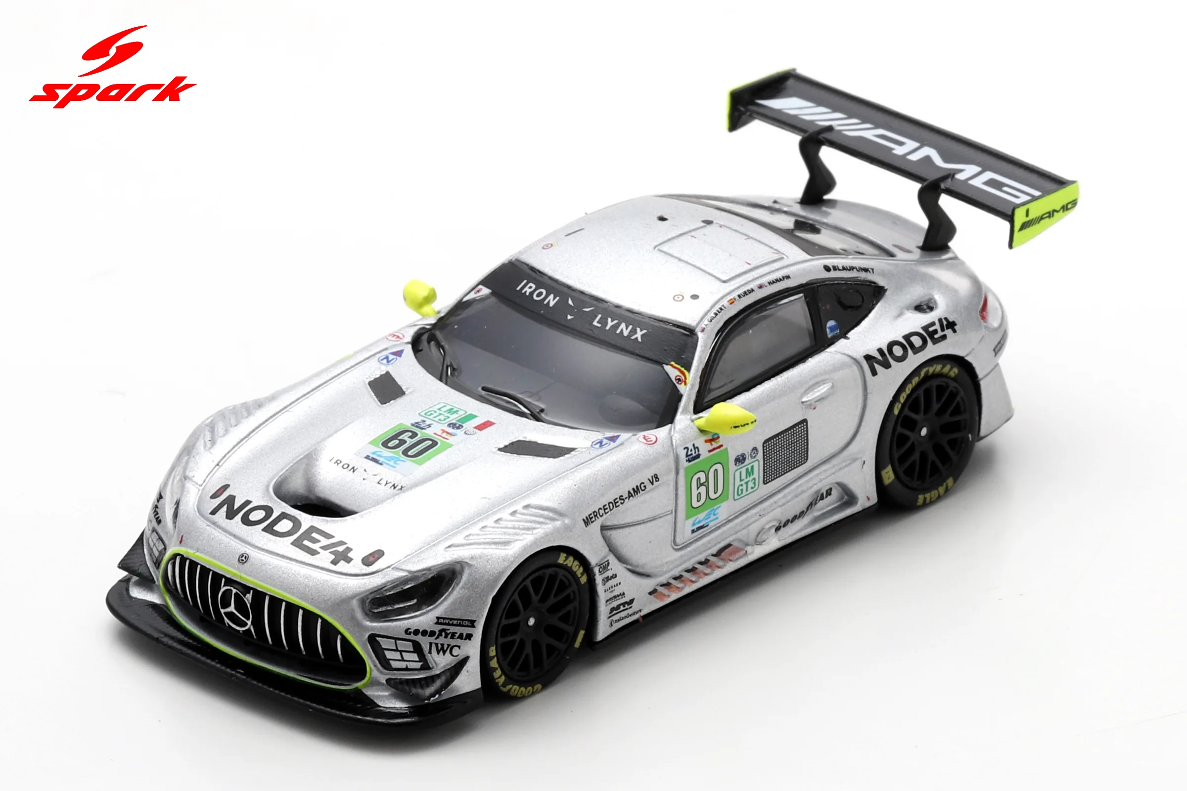 Mercedes-AMG LMGT3 No.60 IRON LYNX Le Mans 24H 2025 A. Gilbert - L. Hanafin - F. Rueda