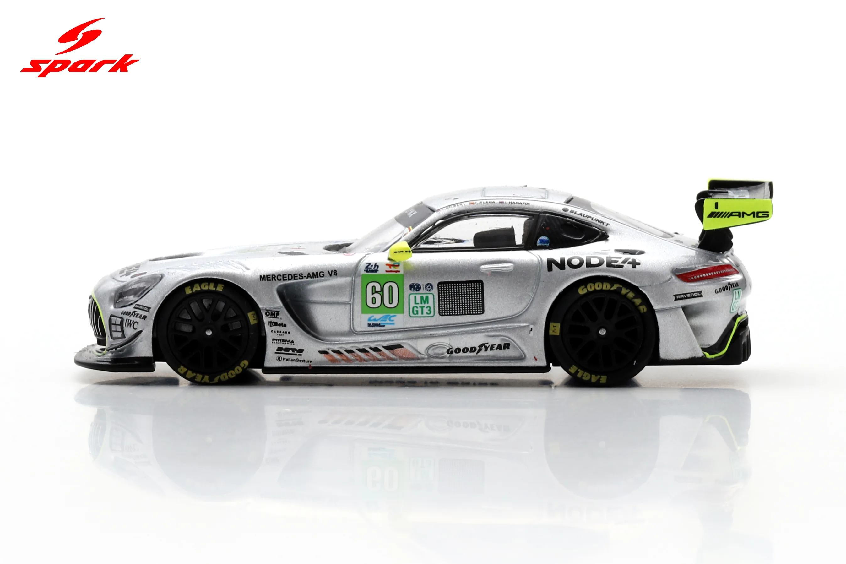 Mercedes-AMG LMGT3 No.60 IRON LYNX Le Mans 24H 2025 A. Gilbert - L. Hanafin - F. Rueda